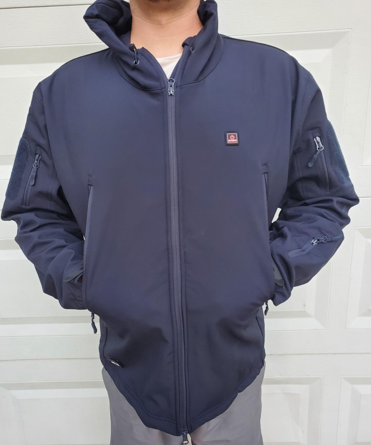 DEWBU Heated Jacket for Men with 12V Battery Pack customer photo 2