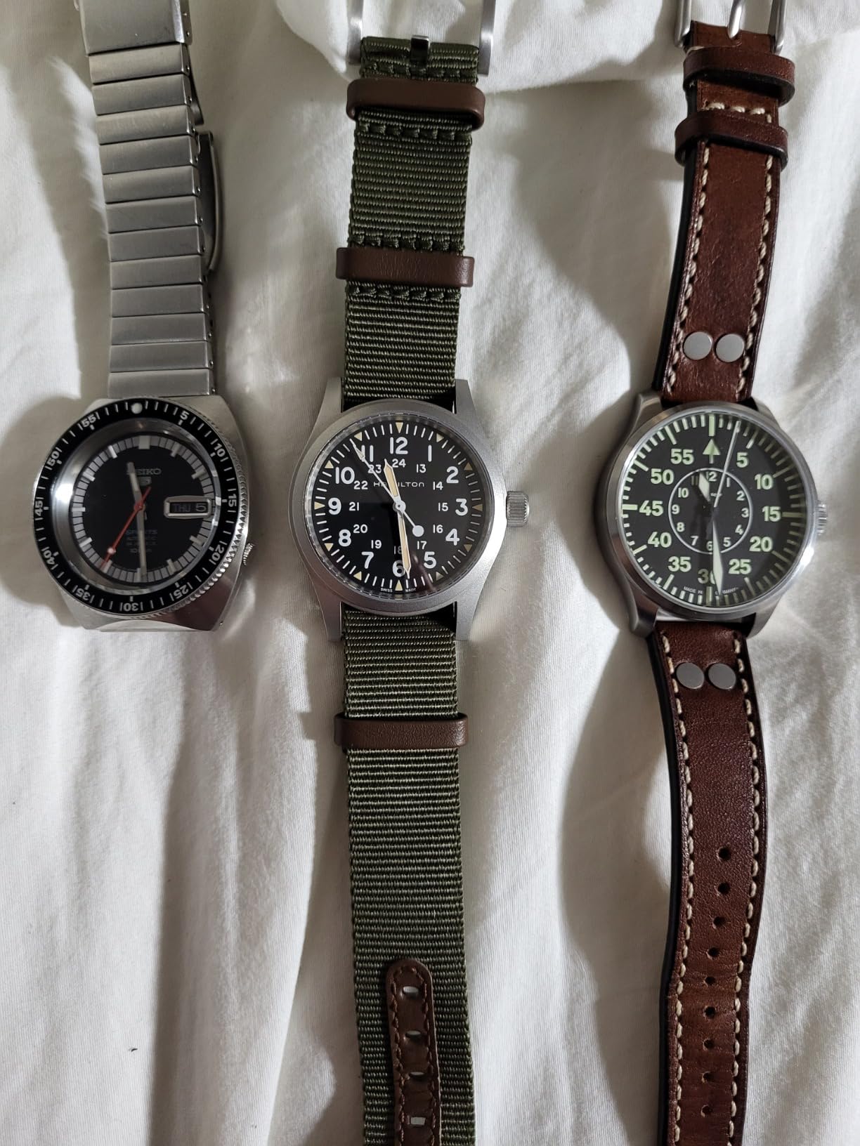 Hamilton Khaki Field Mechanical Men's Watch, 38mm Stainless Steel Case customer photo 2