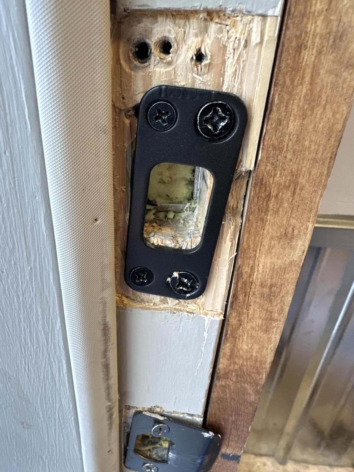 Schlage Encode Smart WiFi Deadbolt Lock with Camelot Trim, Satin Nickel customer photo 1