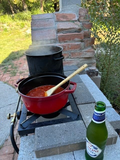 COOKAMP Propane Double Burner Angle Iron Camp Stove with CSA Listed Regulator and 4ft Hose (SA2200) customer photo 1