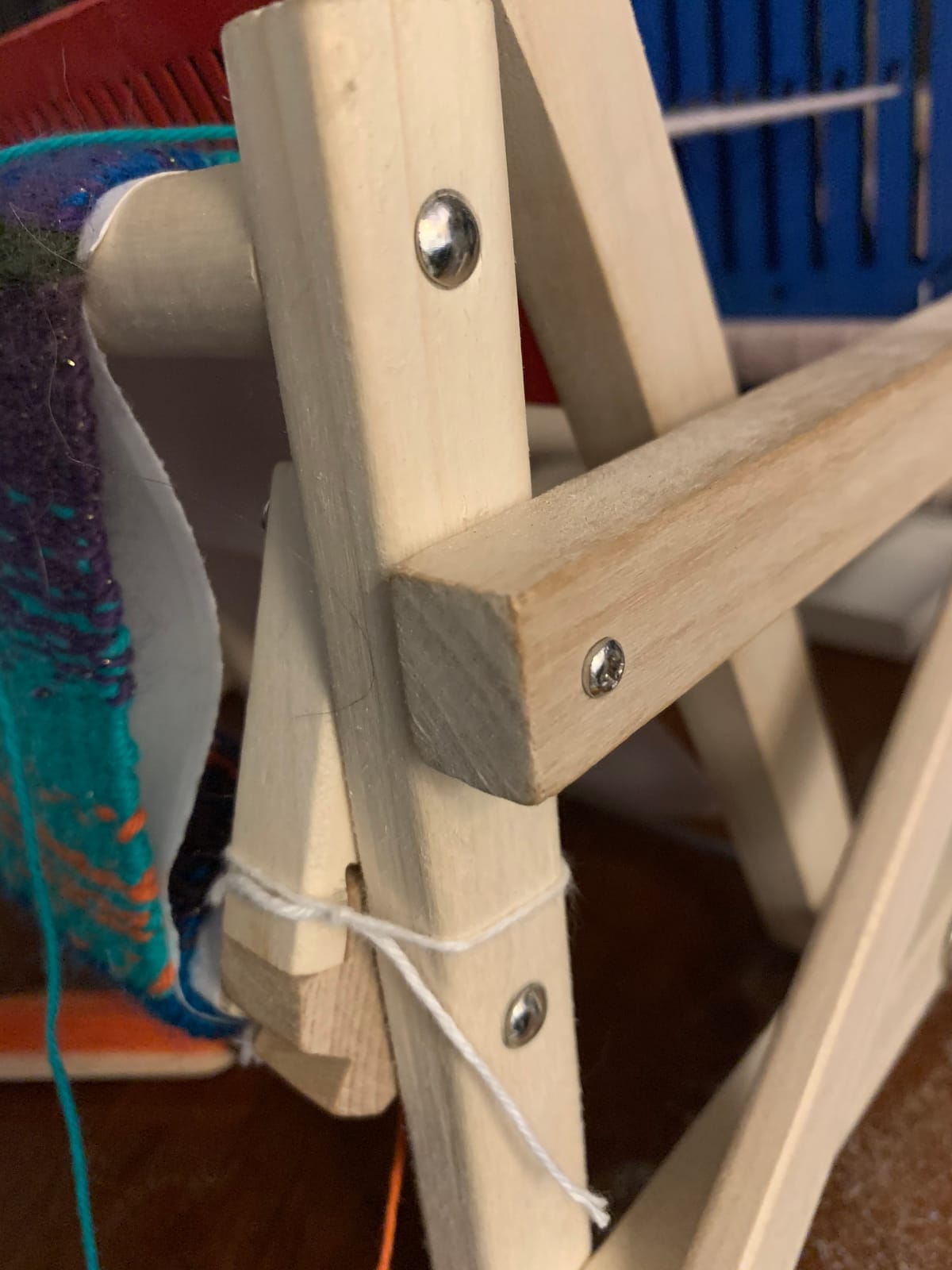LAVIEVERT Wooden Multi-Craft Weaving Loom DIY Hand-Knitting Weaving Machine Intellectual Toys for Kids customer photo 2