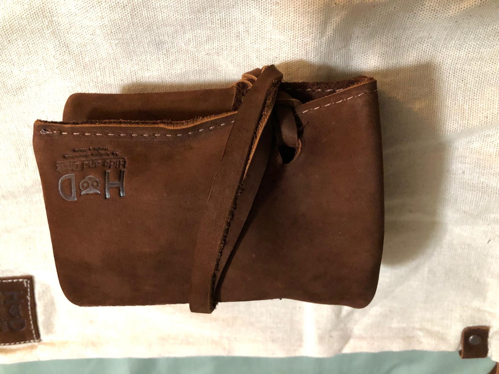 Hide & Drink, Leather Watch Roll Organizer Handmade from Full Grain Leather, Holds Up to 4 Watches, Easy Carry On Watchlover Storage (Bourbon Brown) customer photo 2