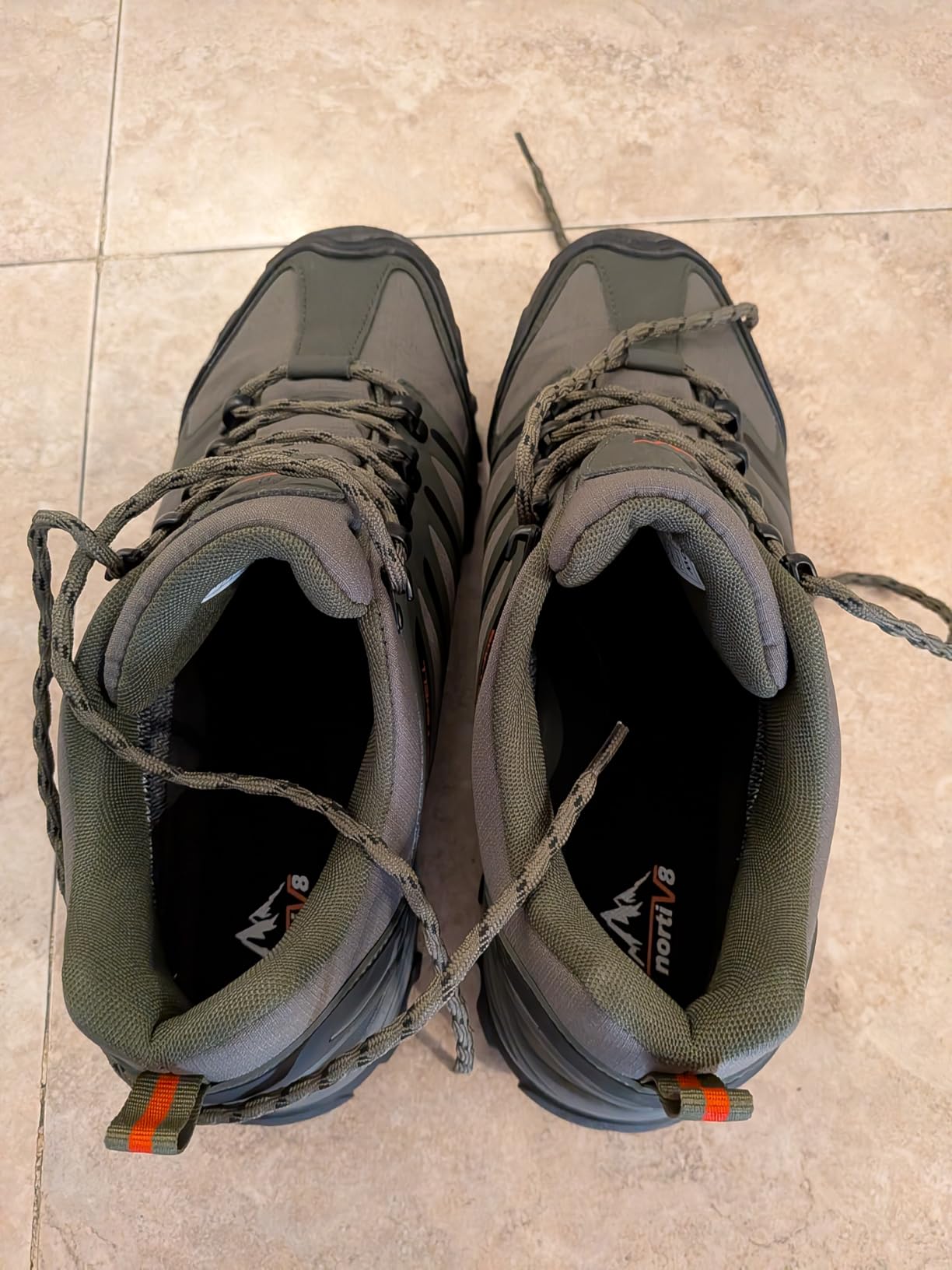 NORTIV 8 Men's Low Top Waterproof Hiking Shoes customer photo 1