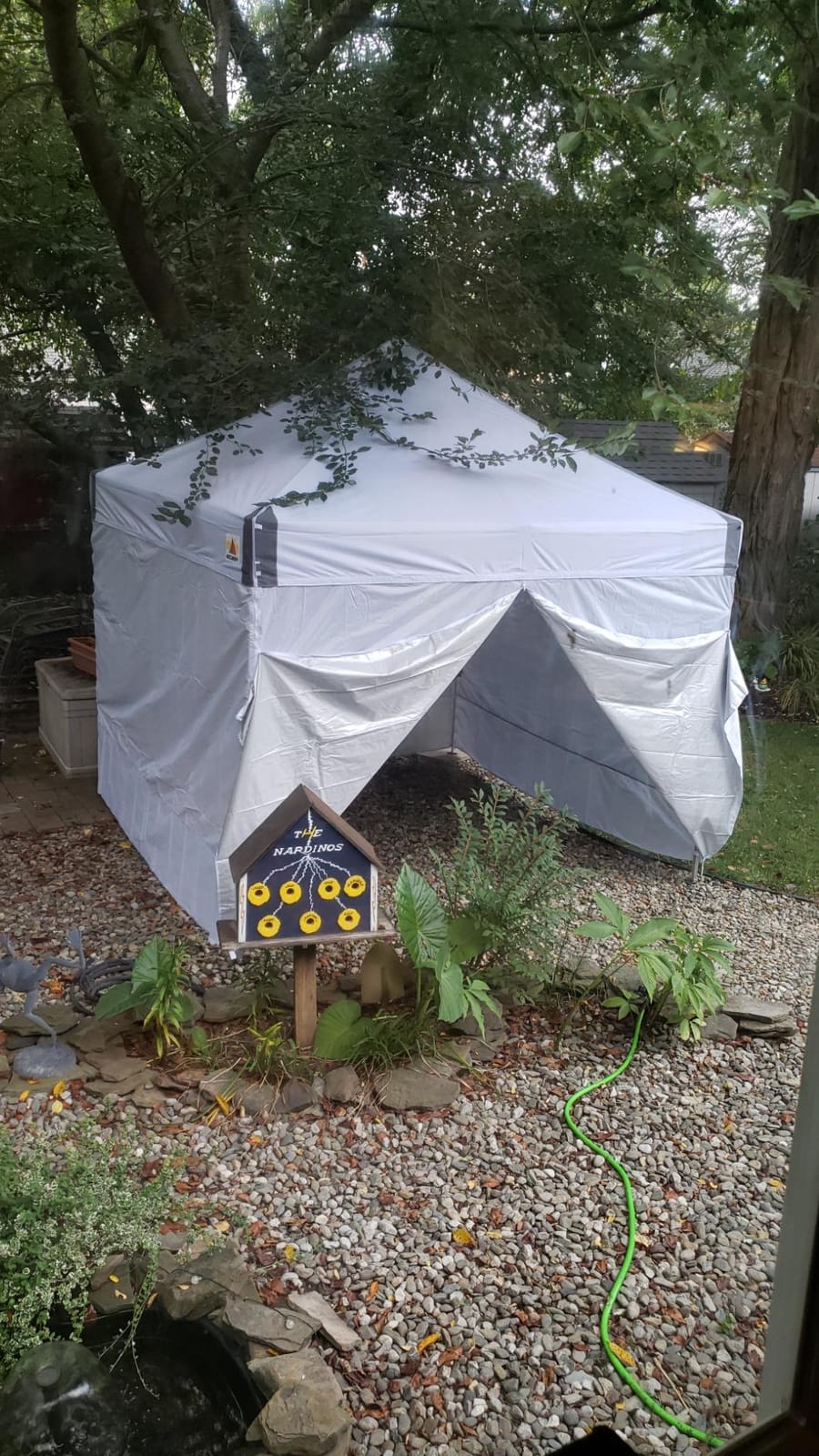 ABCCANOPY Commercial Pop Up Canopy Tent with Sidewalls 10X10,White customer photo 2