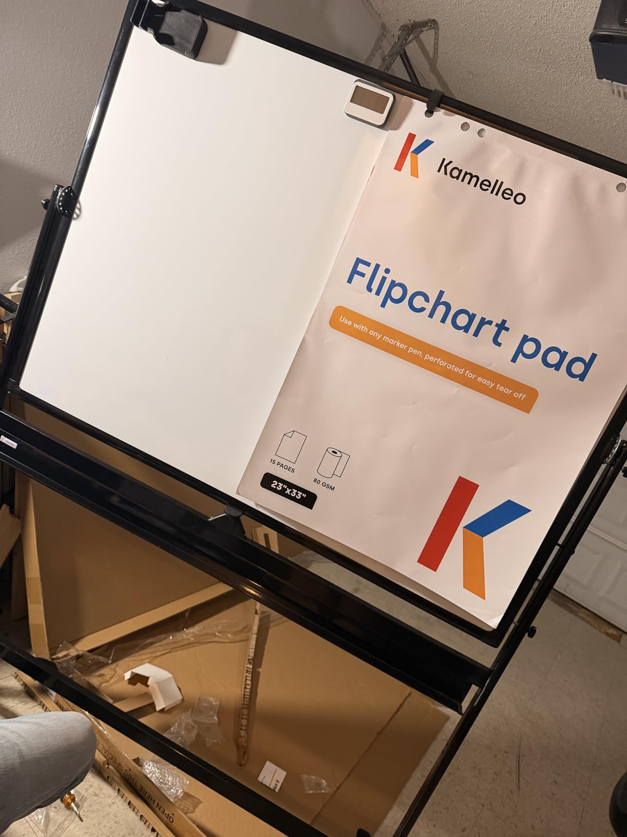 Kamelleo Rolling Whiteboard on Wheels 48