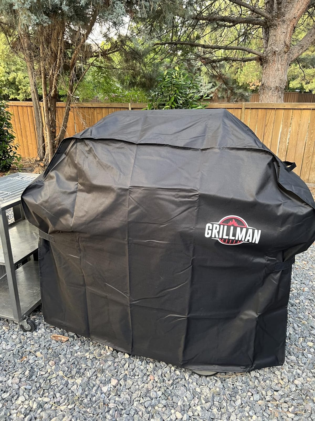 Grillman Premium Grill Cover for Outdoor Grill, BBQ Grill Cover 60 Inch- Rip-Proof, Waterproof, Top Heavy-Duty Large 60 Inch Grill Cover - Barbecue Cover & Gas Grill Covers (60