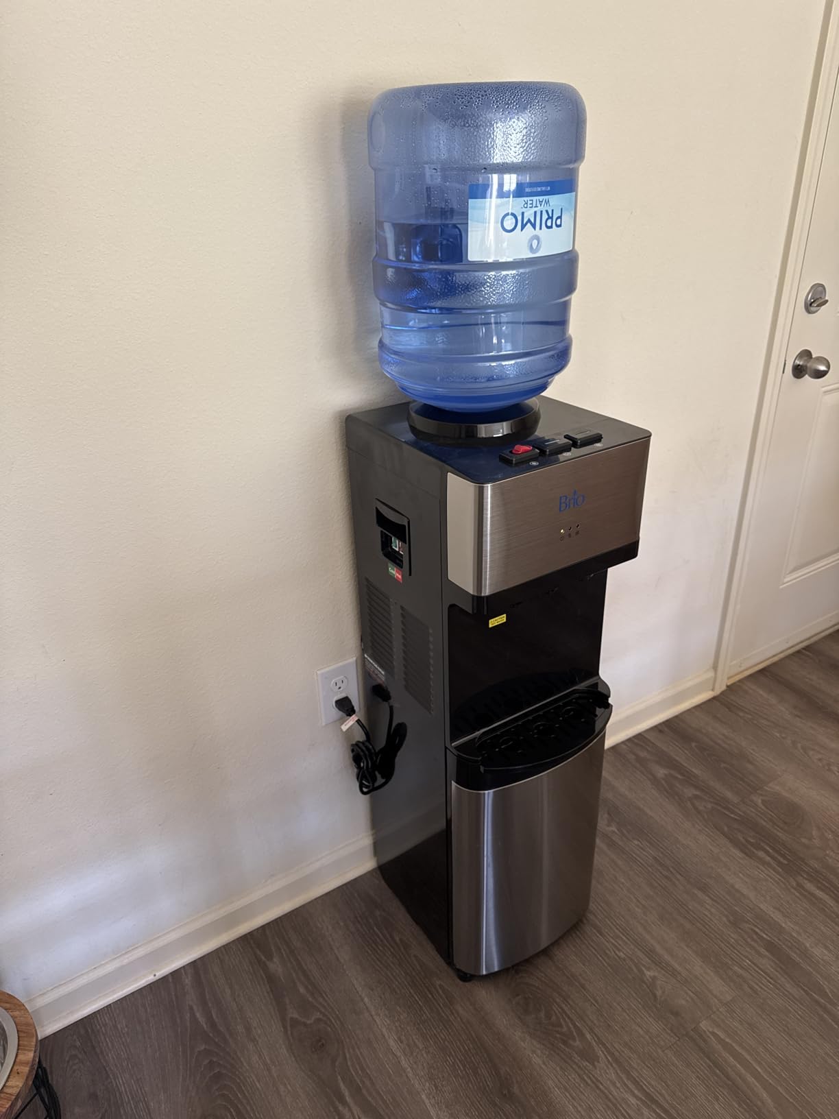 Brio Limited Edition Top Loading Water Cooler Dispenser - Hot & Cold Water, Child Safety Lock, Holds 3 or 5 Gallon Bottles - UL/Energy Star Approved customer photo 1
