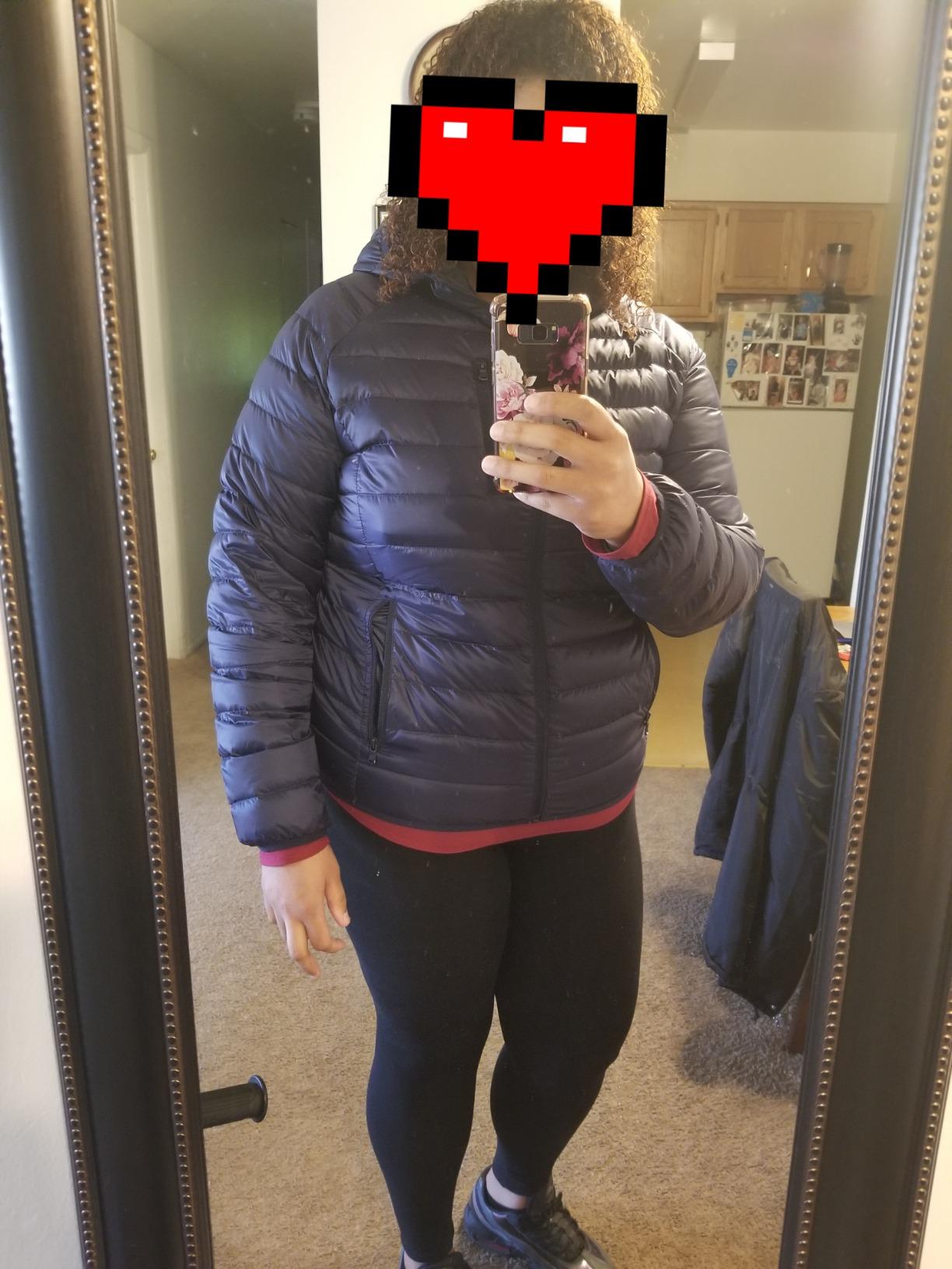 Wantdo Women's Packable Puffer Down Jacket Lightweight Hooded Winter Coats customer photo 2
