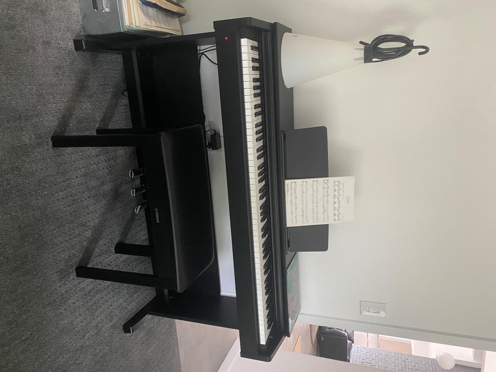 Yamaha YDP103 Arius Series Piano with Bench, Black Walnut customer photo 2