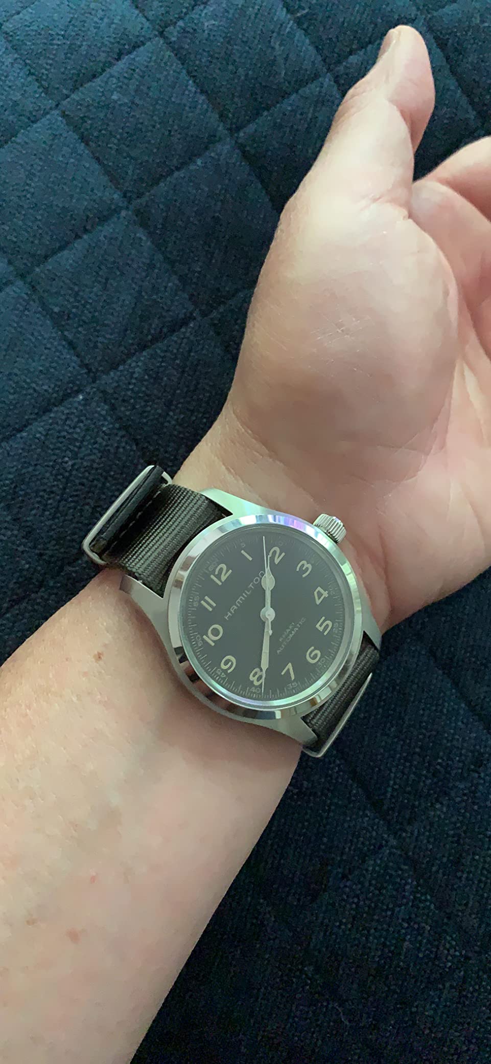 Hamilton Khaki Field Murph Automatic Men's Watch, 42mm Stainless Steel Case customer photo 1