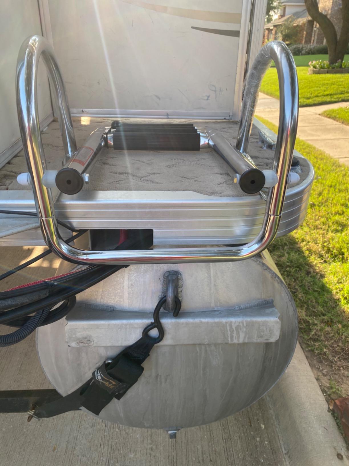 Amarine Made 4 Steps Boat Ladder Stainless Steel Telescoping Dock Ladder customer photo 1