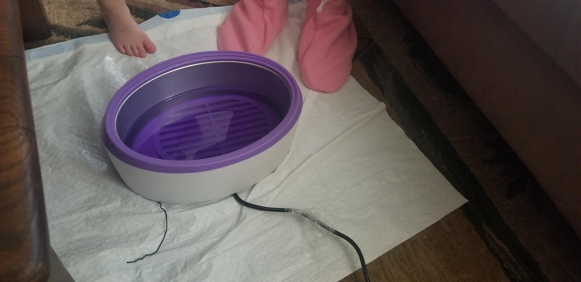 Ejiubas Paraffin Wax Machine for Hand and Feet, Fast Heating, High capacity customer photo 1