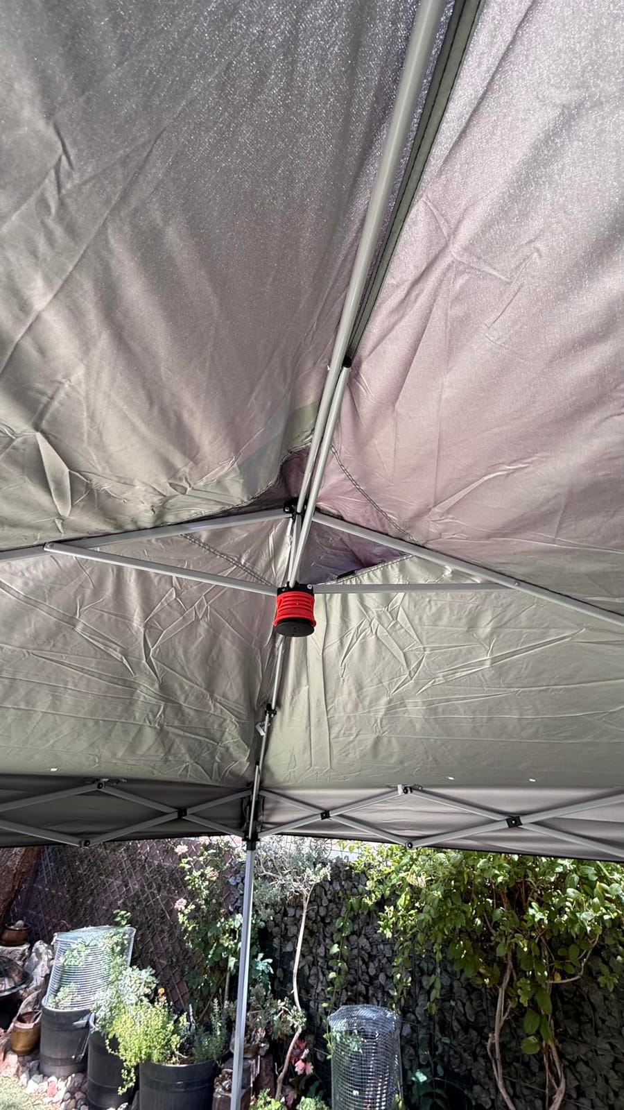 MASTERCANOPY 10x10 Durable Pop Up Canopy Tent with Roller Bag, Black customer photo 1
