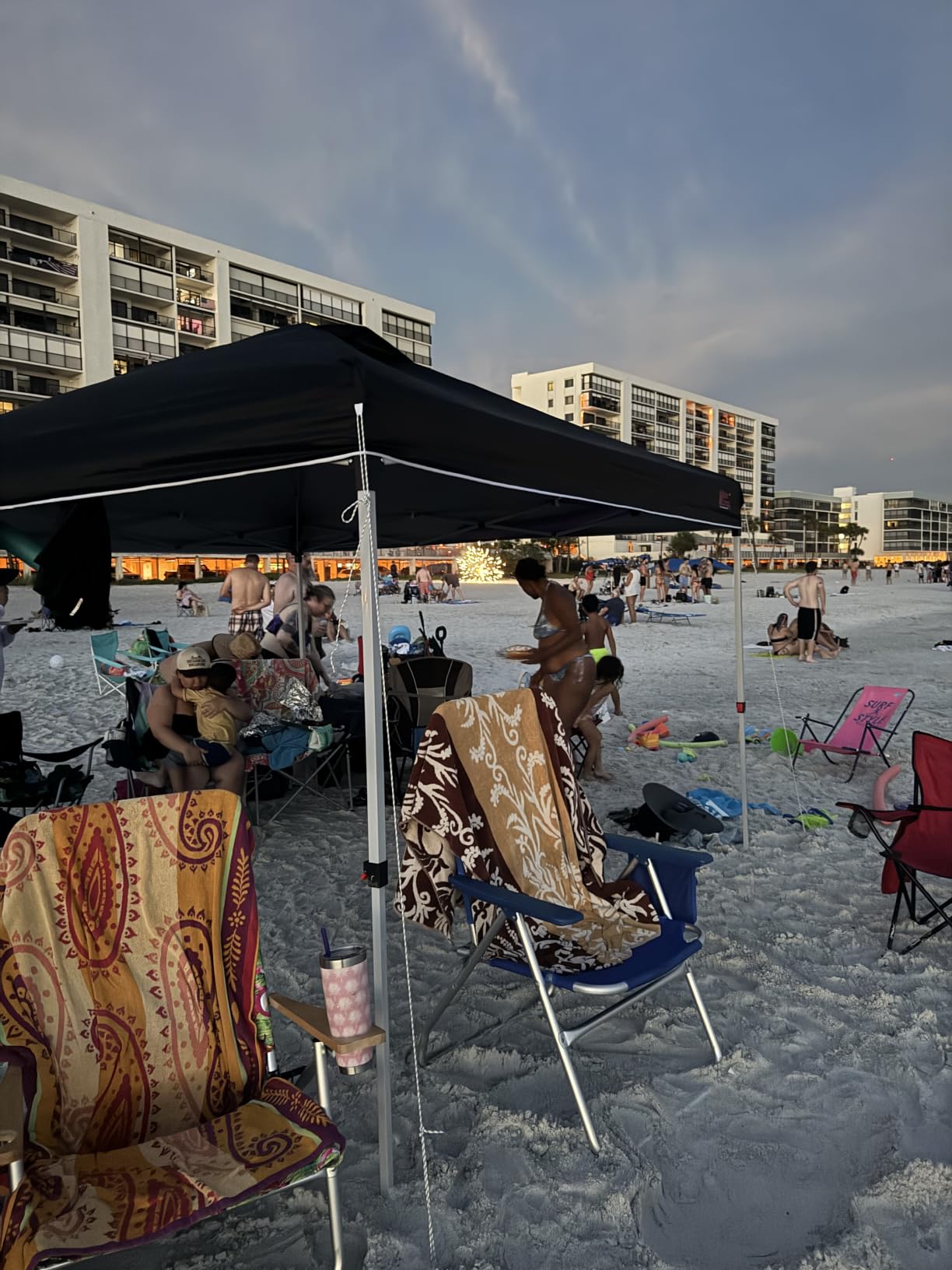 MASTERCANOPY 10x10 Durable Pop Up Canopy Tent with Roller Bag, White customer photo 1