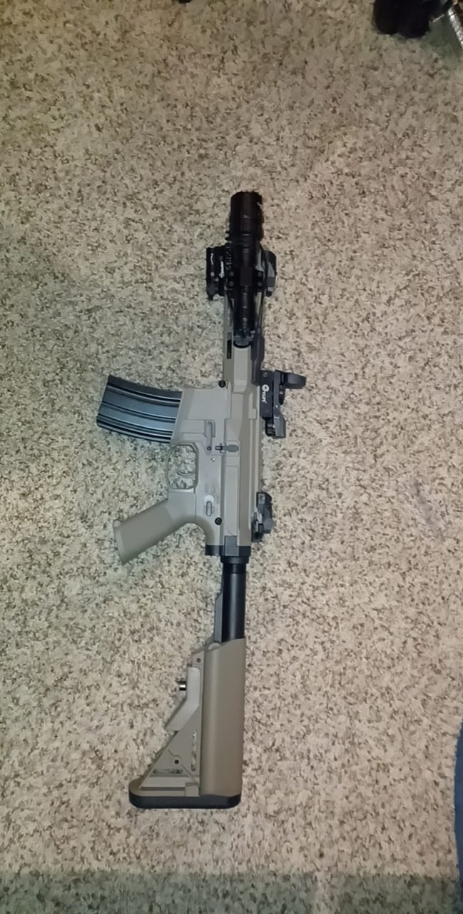 Game Face Ripcord M4 Electric Airsoft Rifle - 425 FPS - Brown customer photo 2