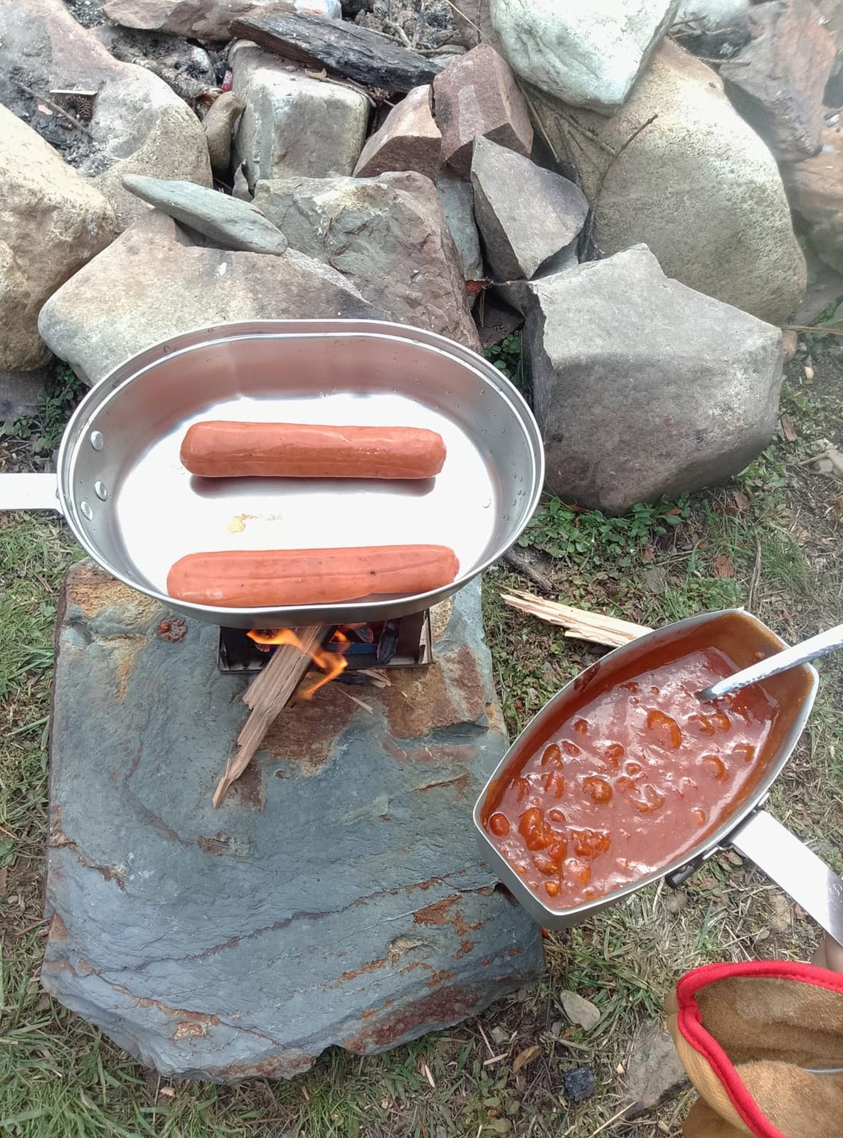 Goetland 304 Stainless Steel US Military Mess Kit Plate Set GI Type Outdoor Camping Hiking Picnic BBQ Beach customer photo 1