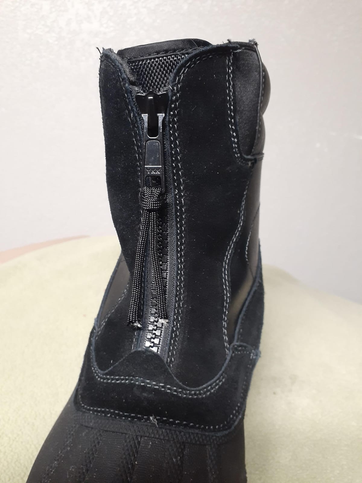 NORTIV 8 Men's Zip Winter Snow Boots Slip on customer photo 2