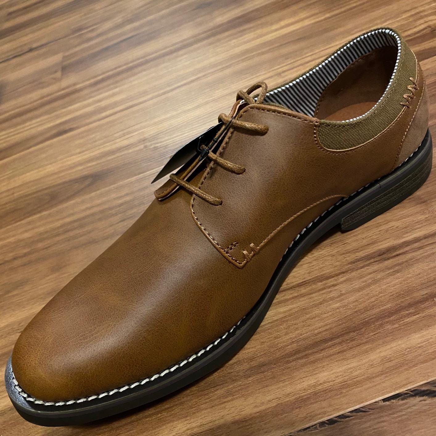 Jousen Men's Casual Dress Shoes Retro Oxfords Business Comfort Formal Shoes customer photo 1