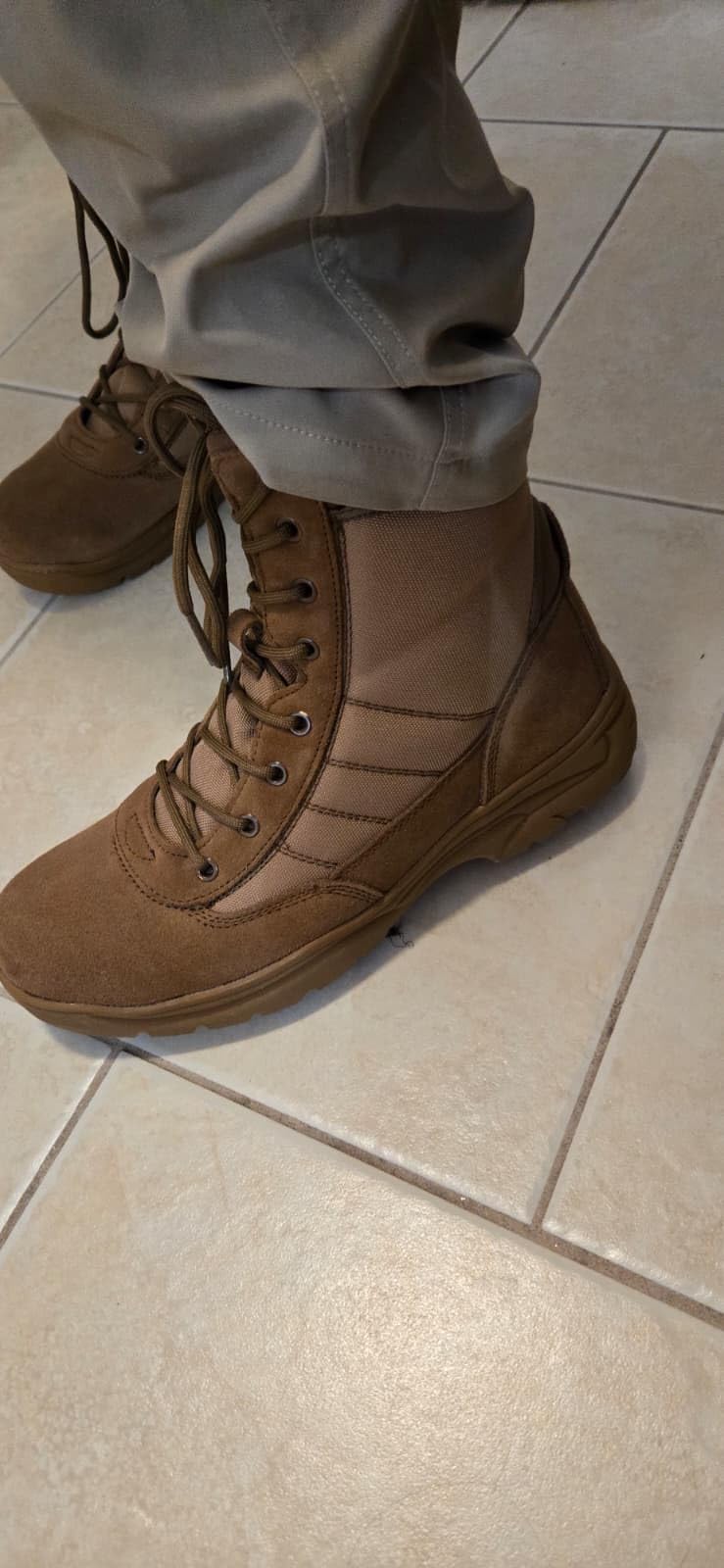 NORTIV 8 Men's Military Tactical Work Boots customer photo 2