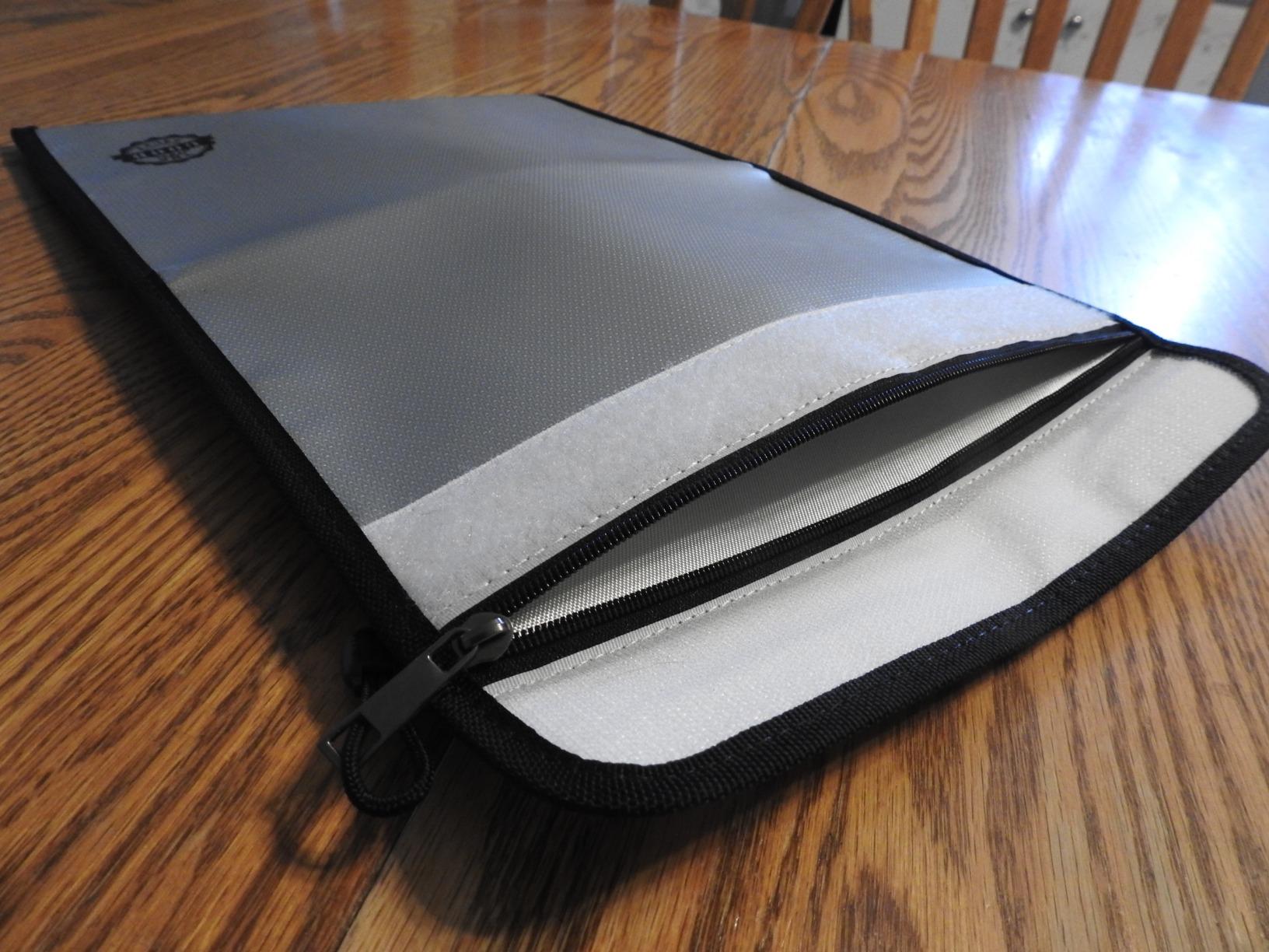 The Good Stuff Fireproof Document Bag Legal Size: 15