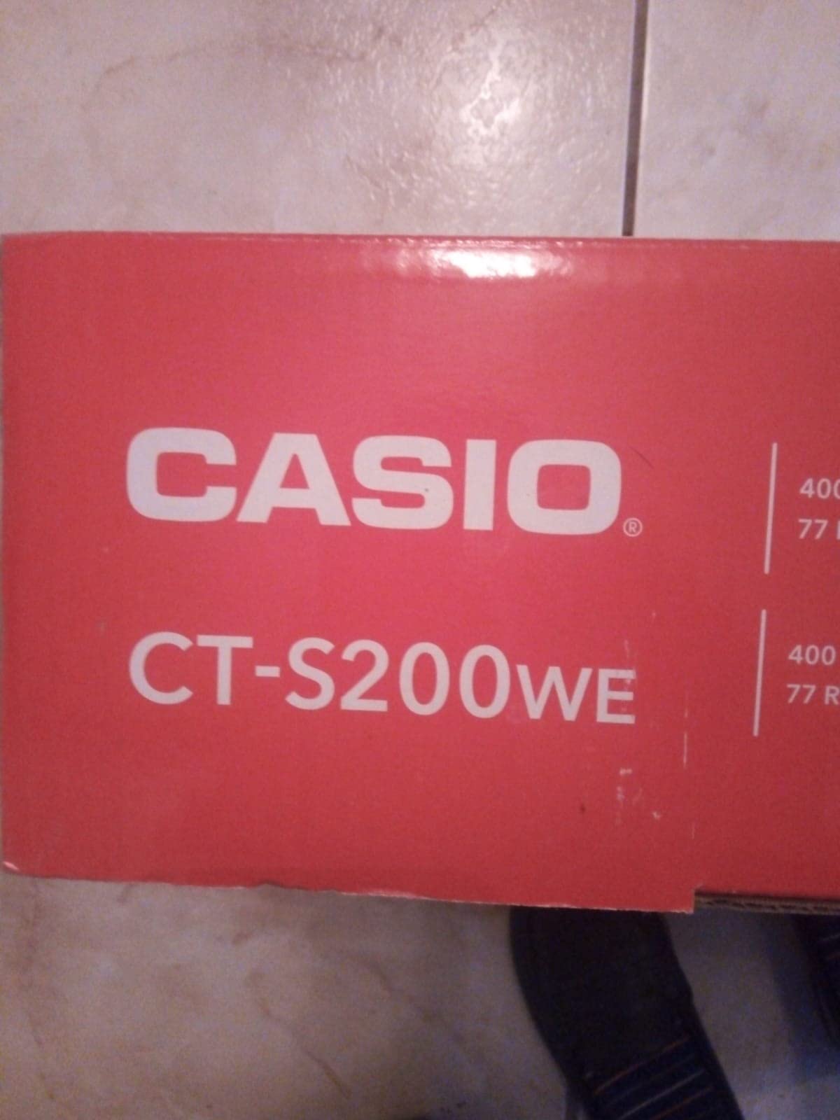 Casio Casiotone CT-S200 – 61-Key Portable Keyboard for Beginners | 400 Tones, 77 Rhythms, LCD Display, Dance Music Mode, USB-MIDI, Stereo Speakers | Includes Power Supply & Music Rest | Black customer photo 2