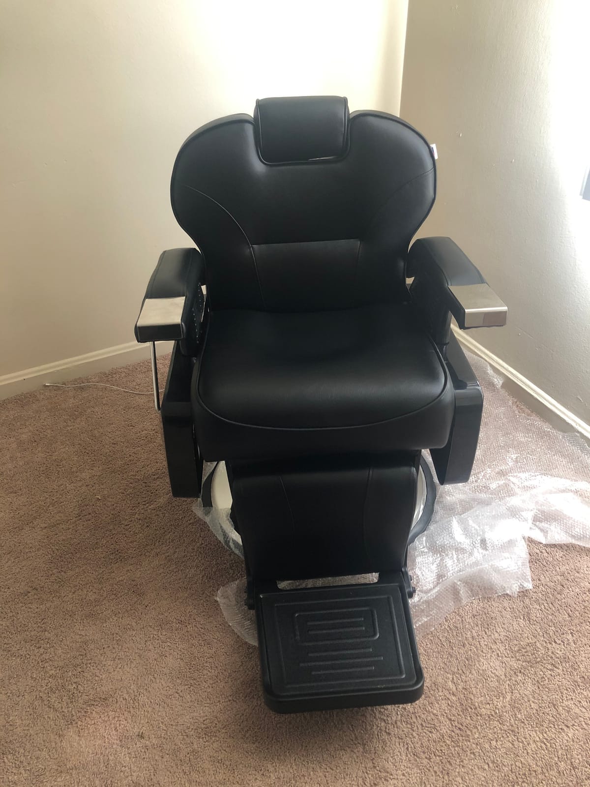 Artist Hand Barber Chairs Heavy Duty All Purpose Salon Chair Hydraulic Recline Barber Chair Beauty Salon Equipment customer photo 2