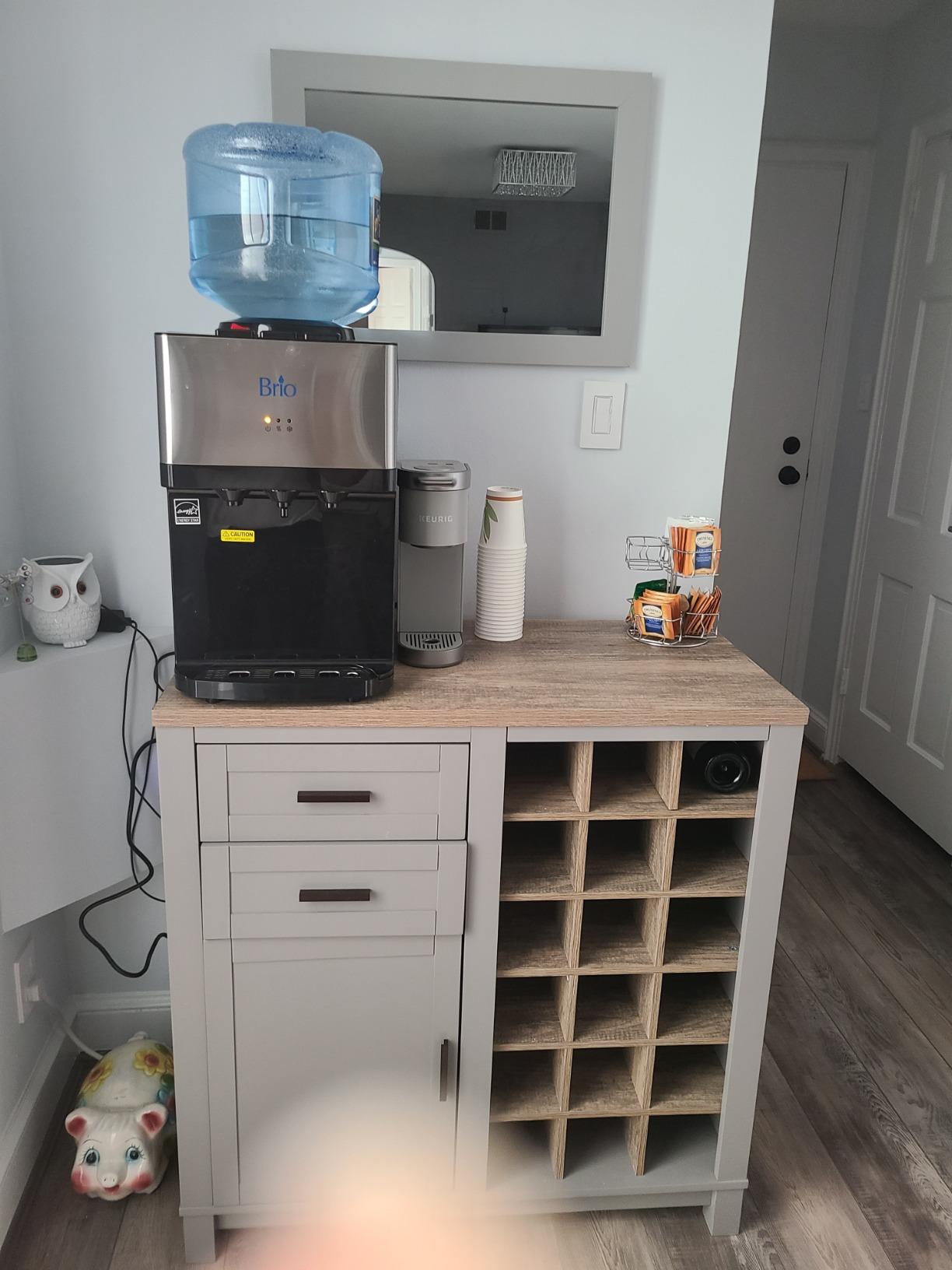 Brio Limited Edition Top Loading Countertop Water Cooler Dispenser with Hot Cold and Room Temperature Water. UL/Energy Star Approved customer photo 2