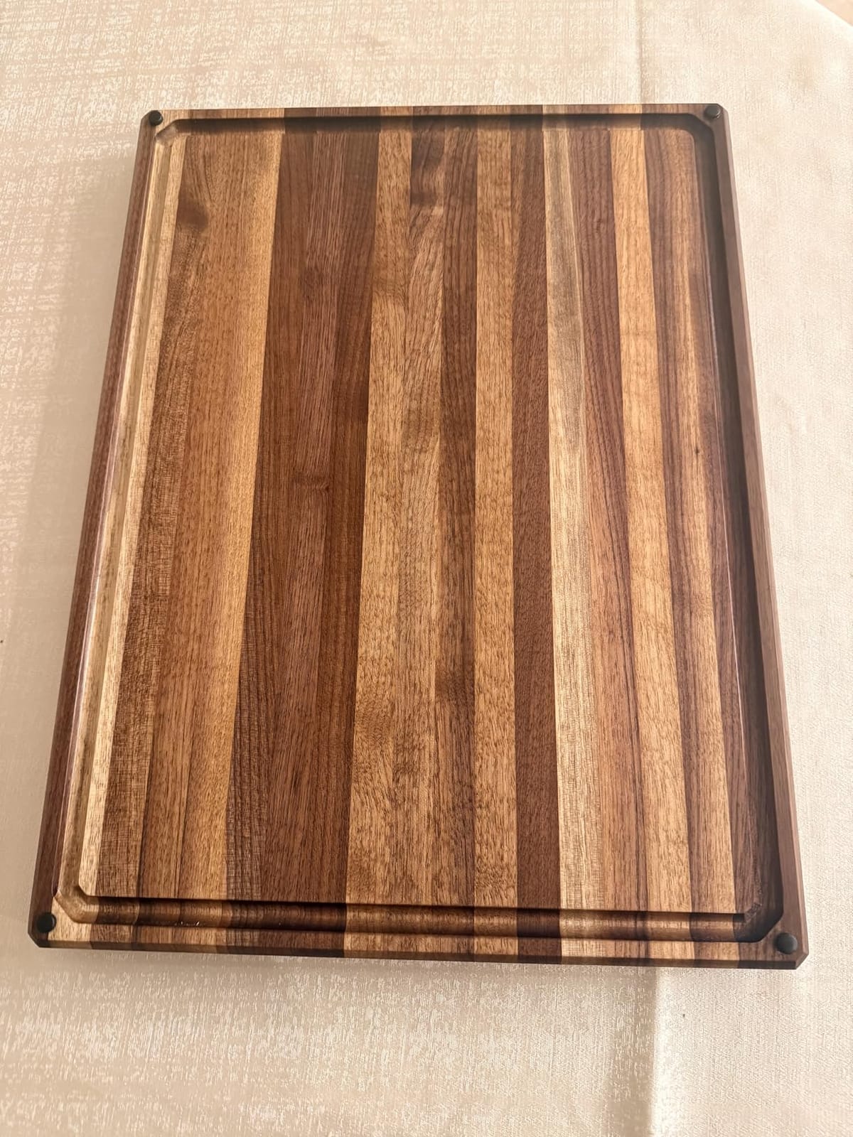 Sonder Los Angeles Laurel Teak Wood Cutting Board, Large 18x14x1.25 in customer photo 1