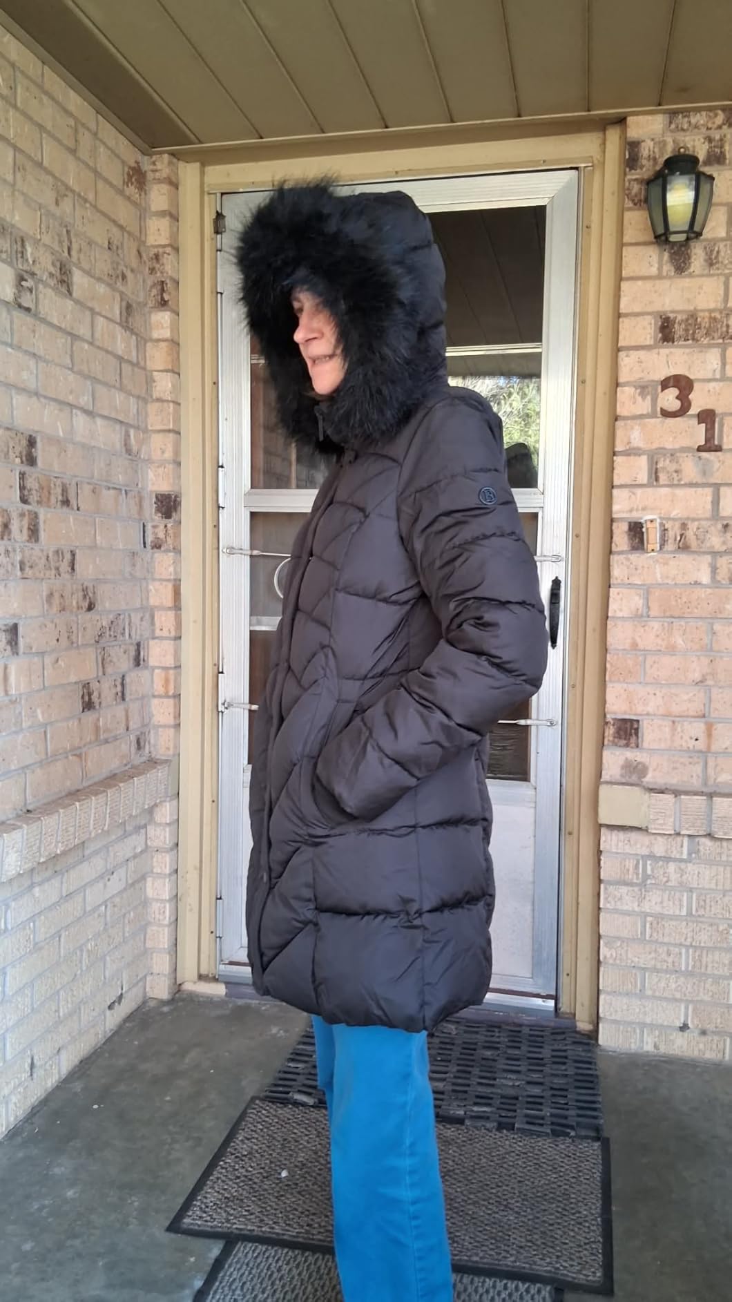 BINACL Women's Winter Warm Thicken Long Outwear Pockets Coat Parka Jacket XS-3XL customer photo 1