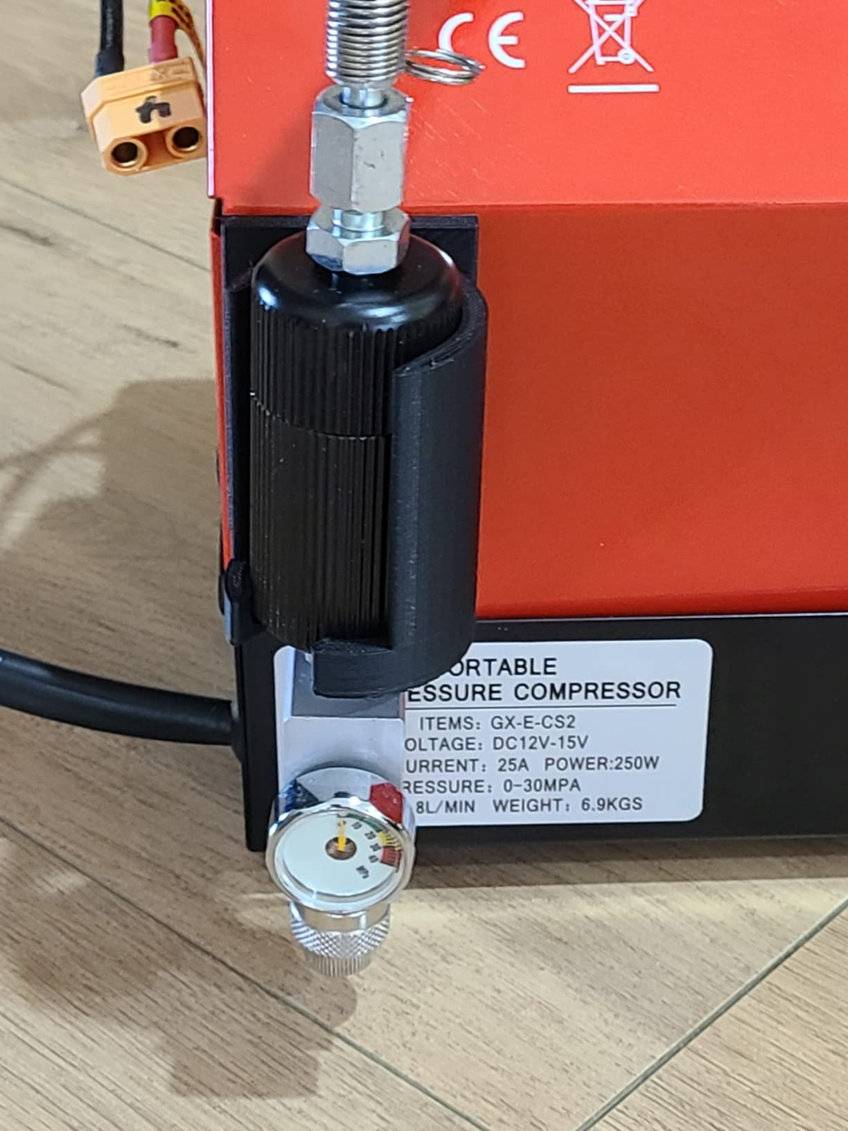 GX PUMP GX-E-CS2 Portable PCP Air Compressor, 4500Psi/30Mpa, Quick-Fill customer photo 1