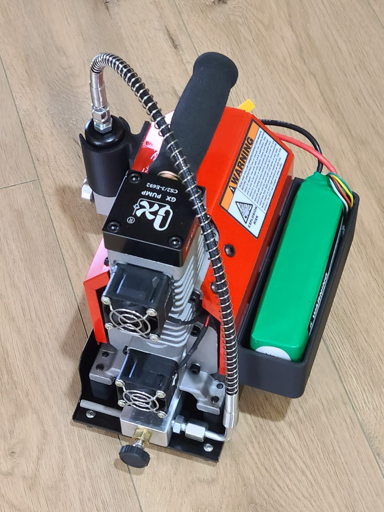 GX PUMP GX-E-CS2 Portable PCP Air Compressor, 4500Psi/30Mpa, Quick-Fill customer photo 2