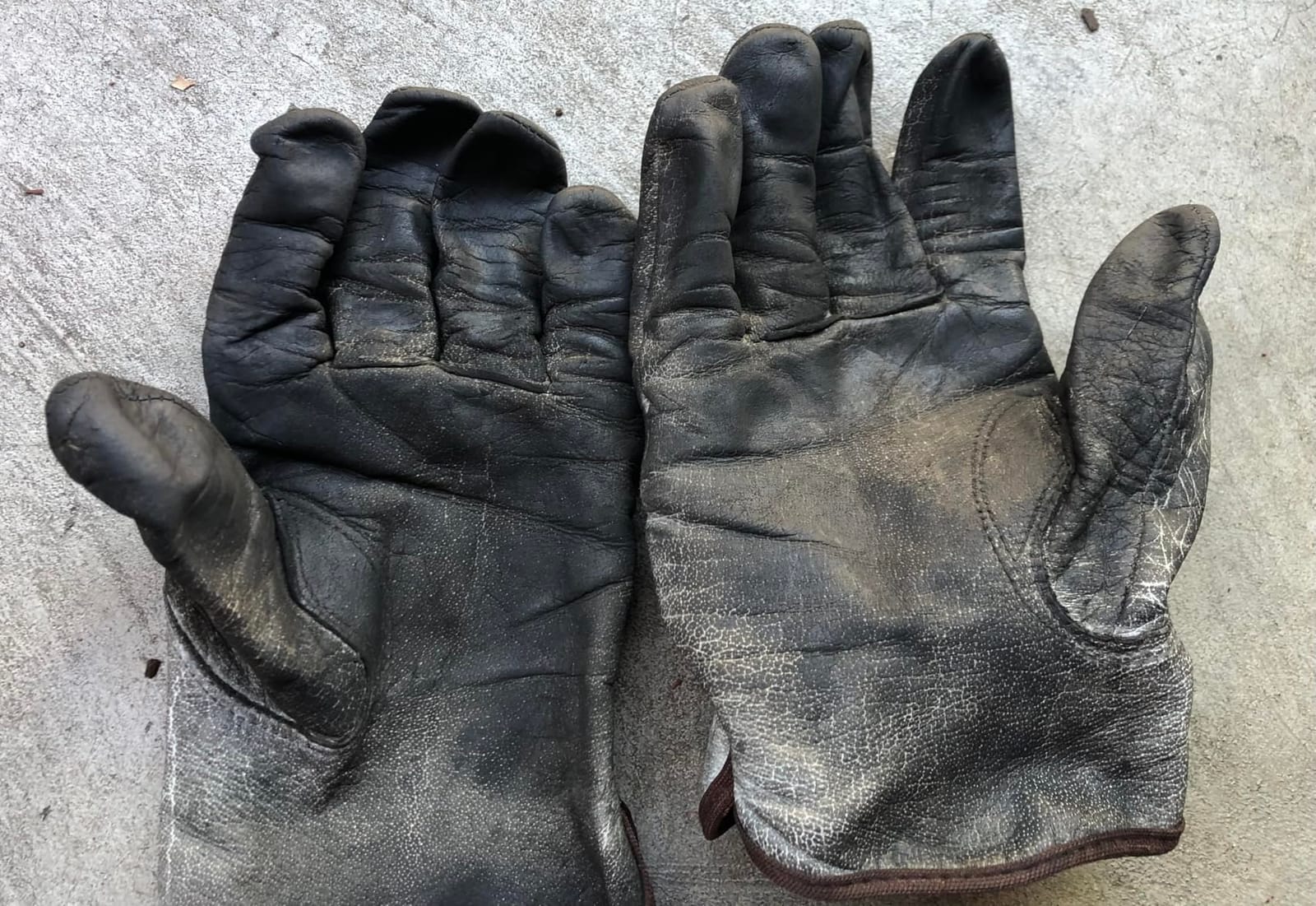 SAFEGEAR Cowhide Leather Work Gloves with Keystone Thumb customer photo 2