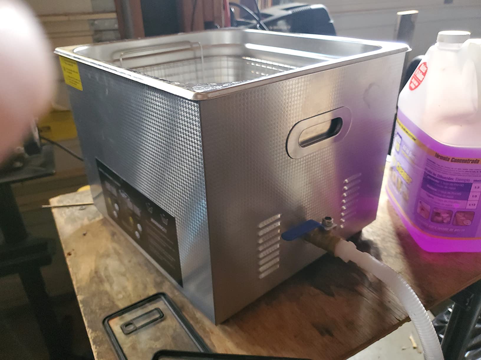 VEVOR 3L Enhanced Ultrasonic Cleaning Machine (200W Heating,120W Ultrasonic Power) - Digital Professional Lab Cleaner with Heating and Timing Functions for Jewelry, Glasses, and Components customer photo 2