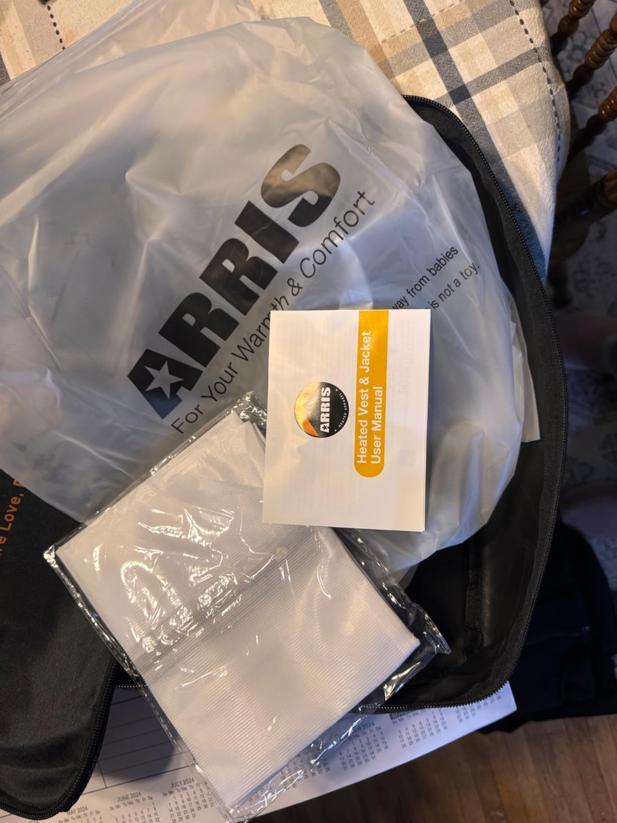 ARRIS Fleece Heated Vest for Men with Battery Pack Included, Size Adjustable 8 Heating Zones for Hunting customer photo 2