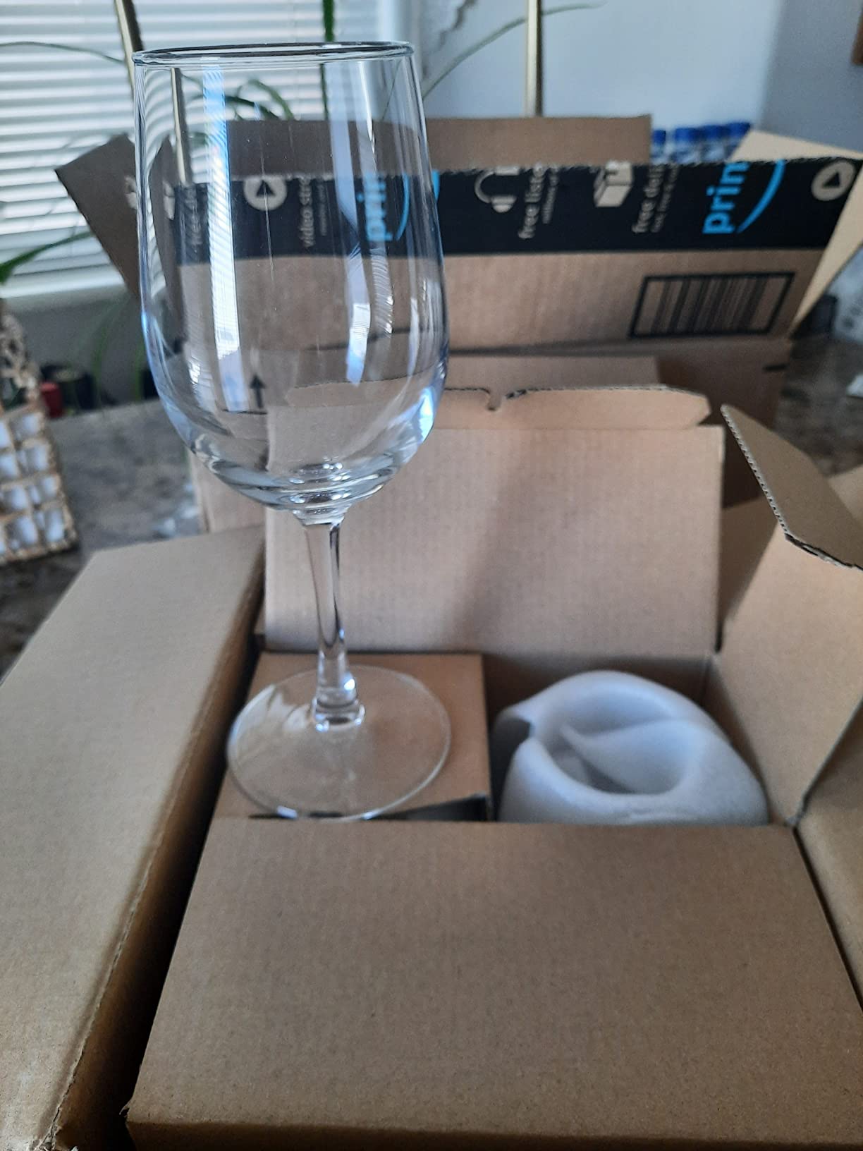 UMI UMIZILI 12 Ounce - Set of 12, Classic Durable Red/White Wine Glasses For Party customer photo 1