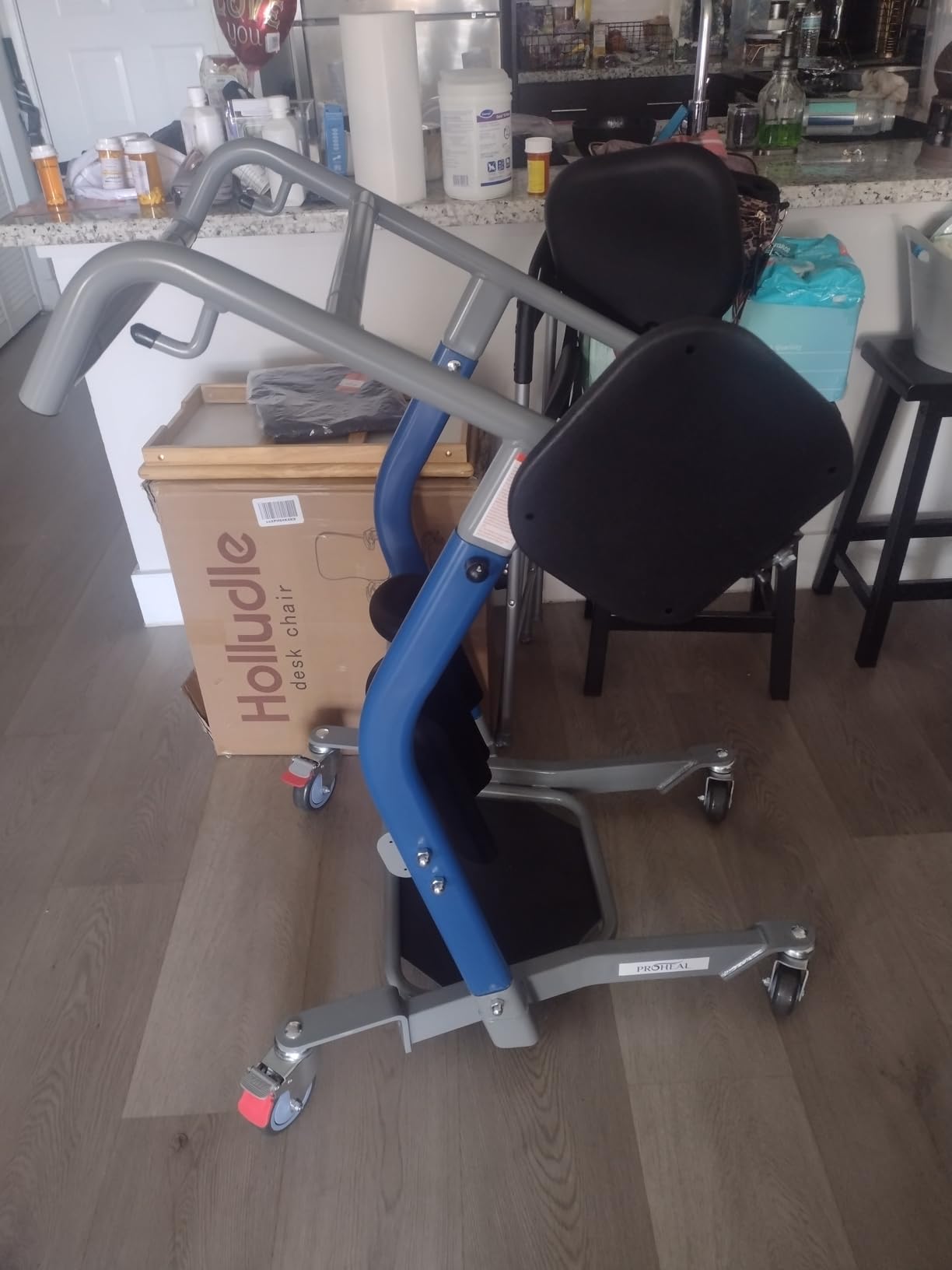 ProHeal Stand Assist Lift - Sit to Stand Standing Transfer Lift - Fall Prevention Patient Transfer Lifter for Home and Facilities - 500 Pound Weight Capacity customer photo 2