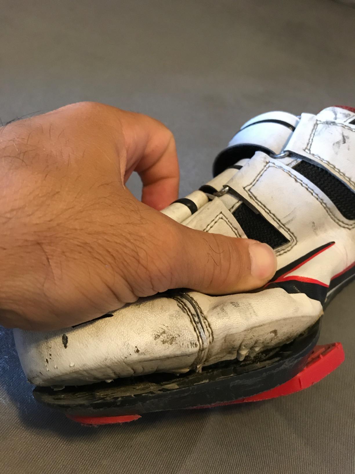 Venzo Bicycle Men's Road Cycling Riding Shoes - 3 Straps - Compatible with Look Delta & for Shimano SPD-SL - Perfect for Road Racing Bikes customer photo 2
