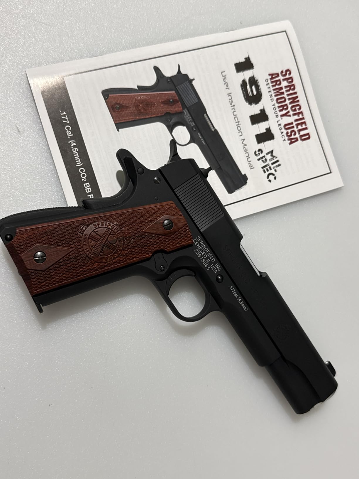 Springfield Armory 1911 Mil-Spec. CO2 BB Gun Air Pistol, 177 Caliber customer photo 2