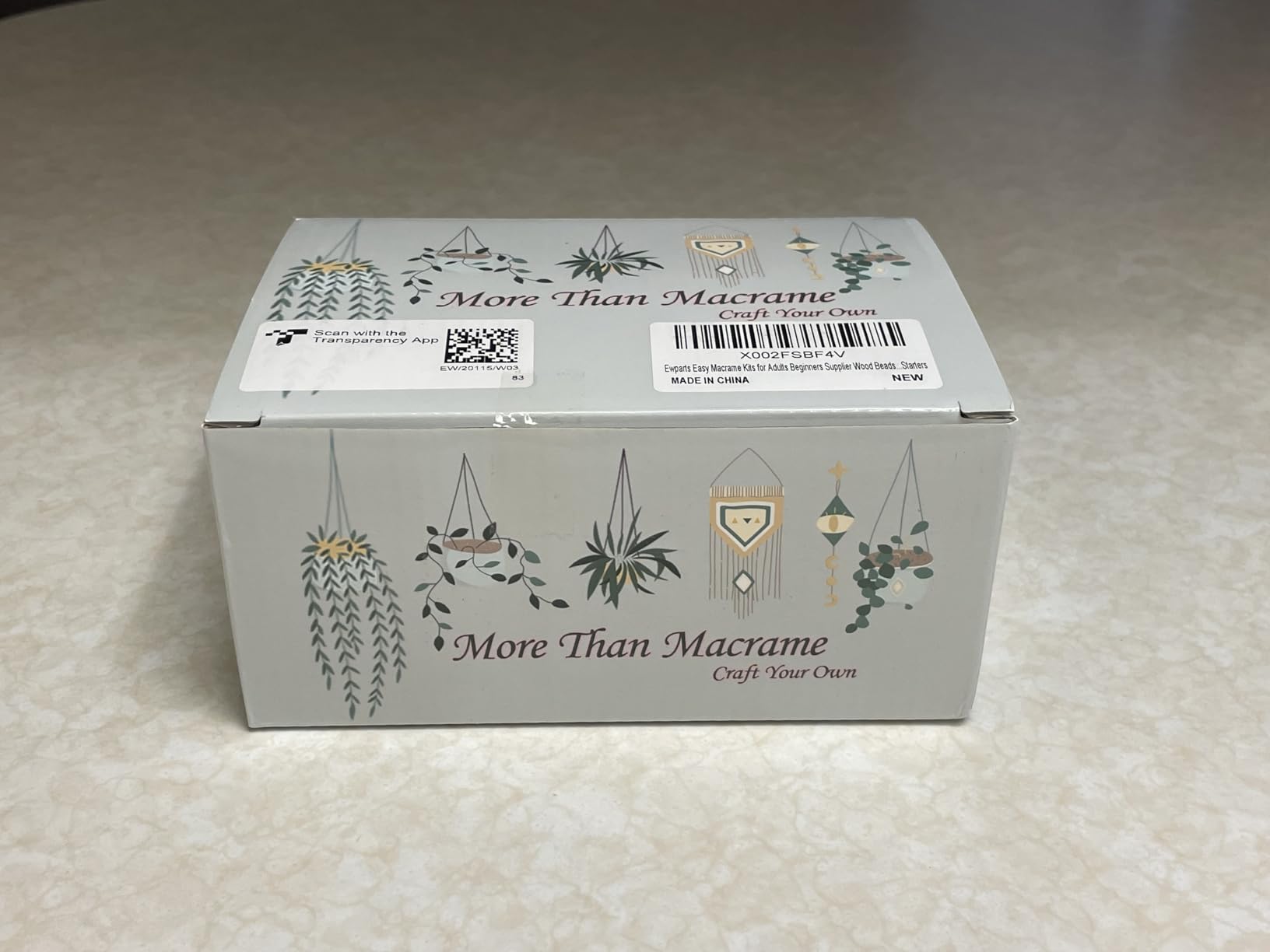 Easy Macrame Kits for Adults Beginners with Instruction Book customer photo 2