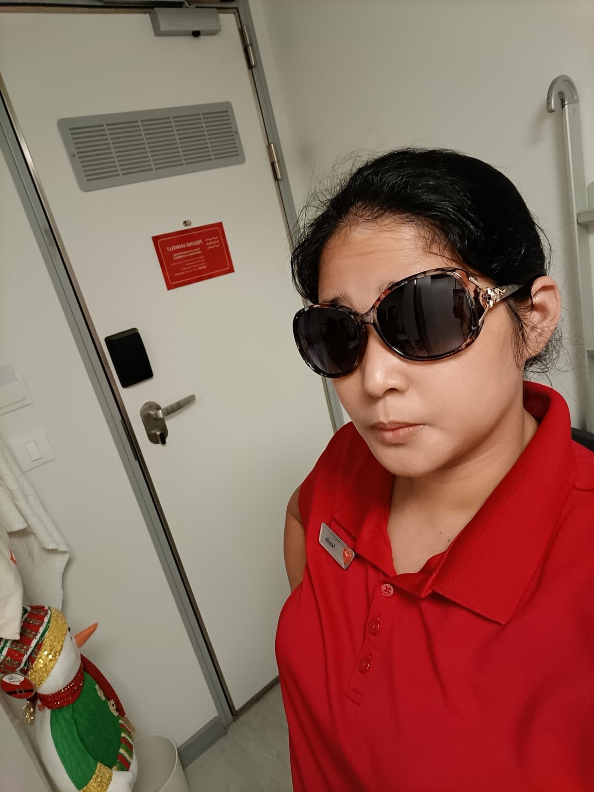 FIMILU Polarized Sunglasses for Women Oversized Ladies Sun Glasses UV400 customer photo 2