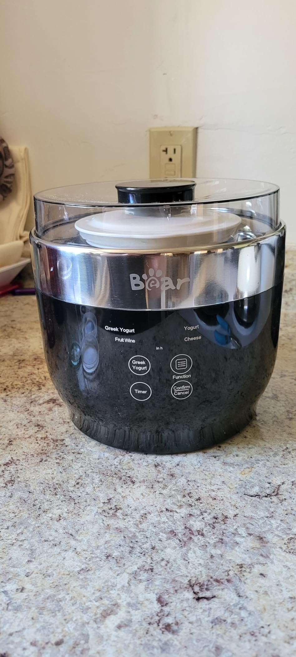 Bear Yogurt Maker, Greek Yogurt Maker Machine with Strainer&Timer Control customer photo 1