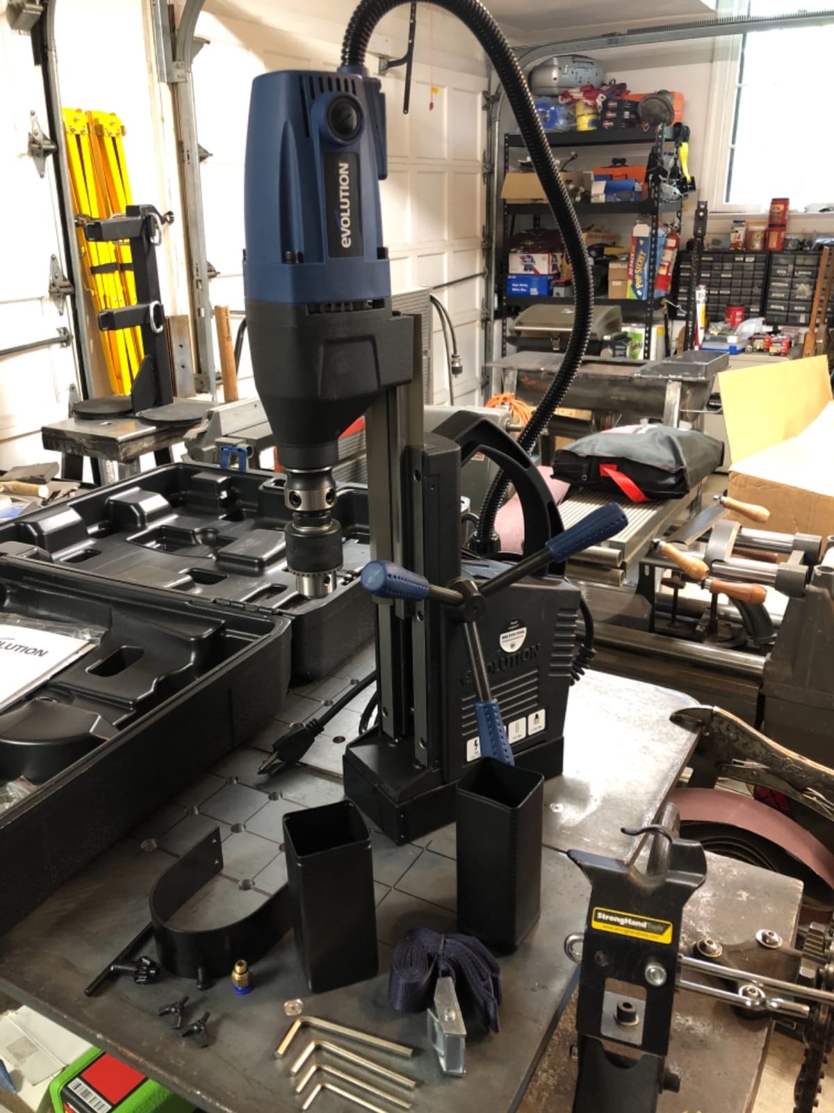 Evolution Heavy Duty 1-1/8 inch Industrial Magnetic Drill with Carry Case - S28MAG customer photo 2