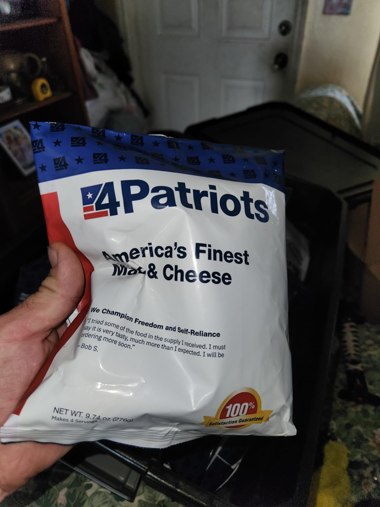 4Patriots 4-Week Survival Food Kit: Emergency Food Supply Designed to Last 25 Years, 192 Servings customer photo 1