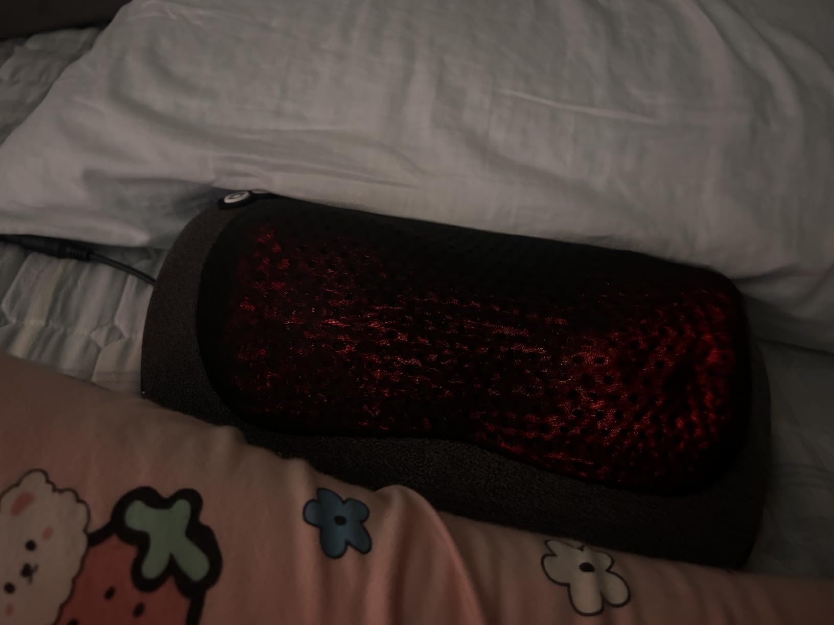 VIKTOR JURGEN Shiatsu Back Massager with Heat for Pain Relief, Gray customer photo 2