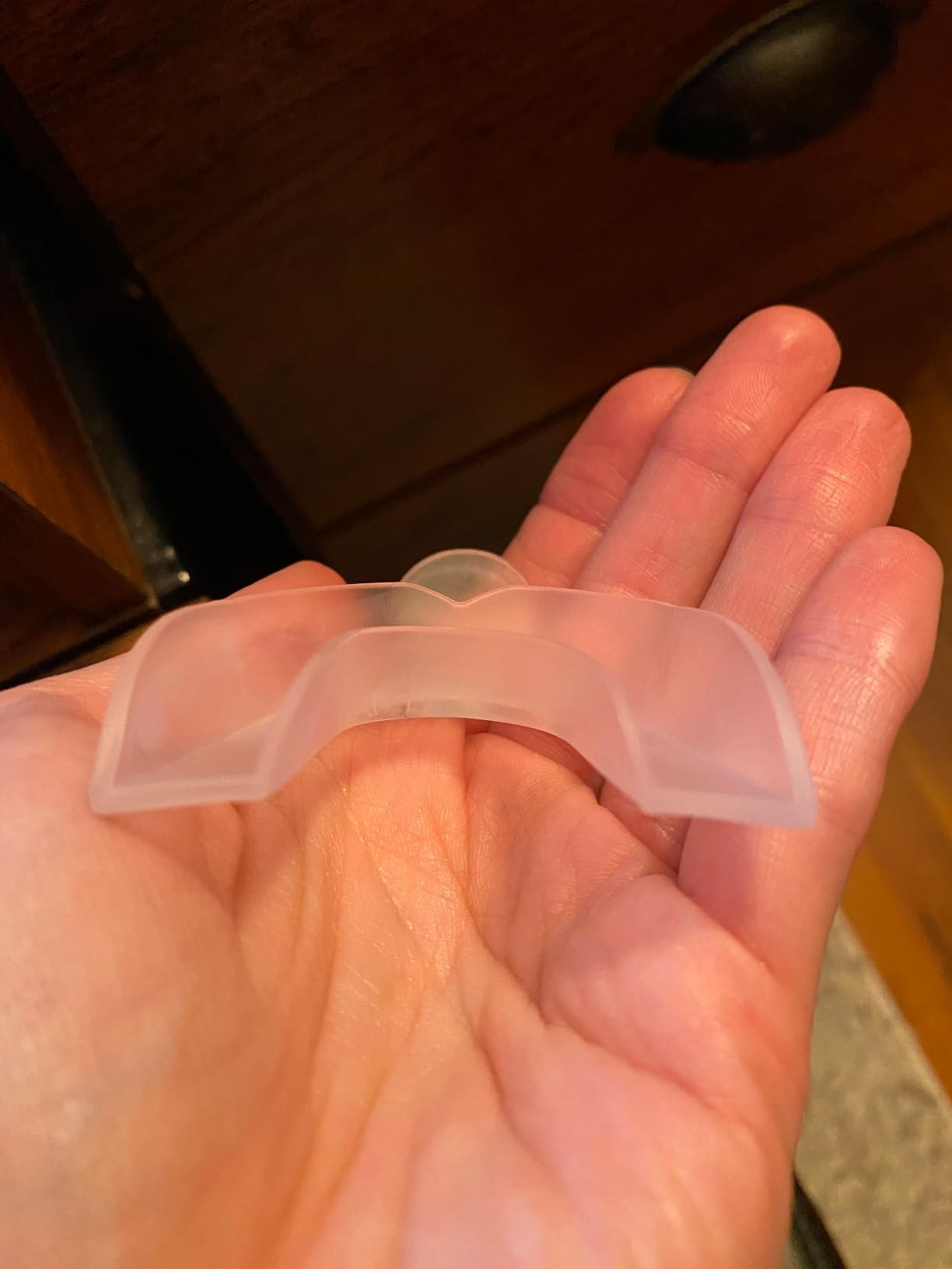EZGO Teeth Whitening Trays, BPA Free Moldable Mouth Trays, Custom Fit, Comfortable, Trimmable Mouth Guard, Used on Teeth Grinding, Teeth Whitening, and Sports Campaign (3 Trays) customer photo 1