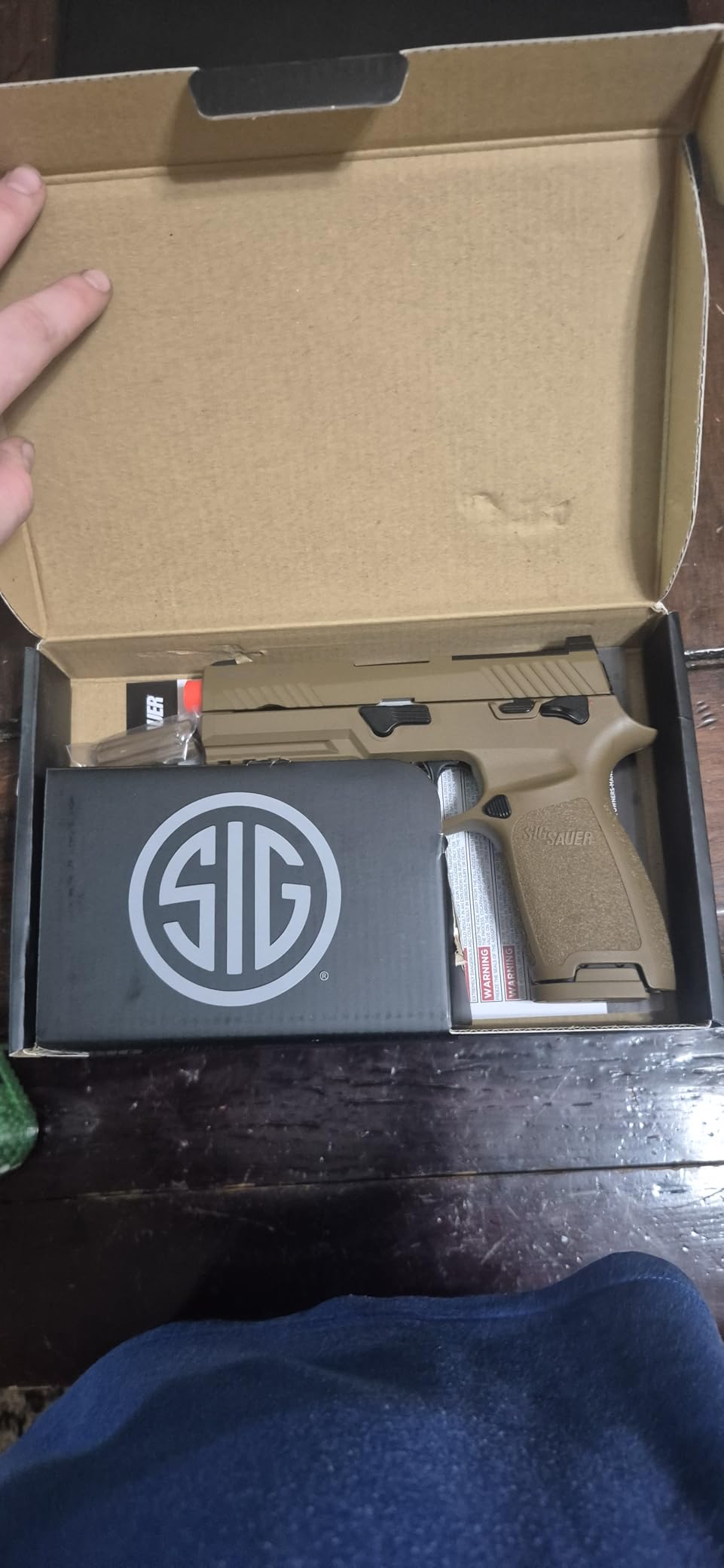 Sig Sauer ProForce 6mm M18 Green Gas Blowback Airsoft Pistol customer photo 2