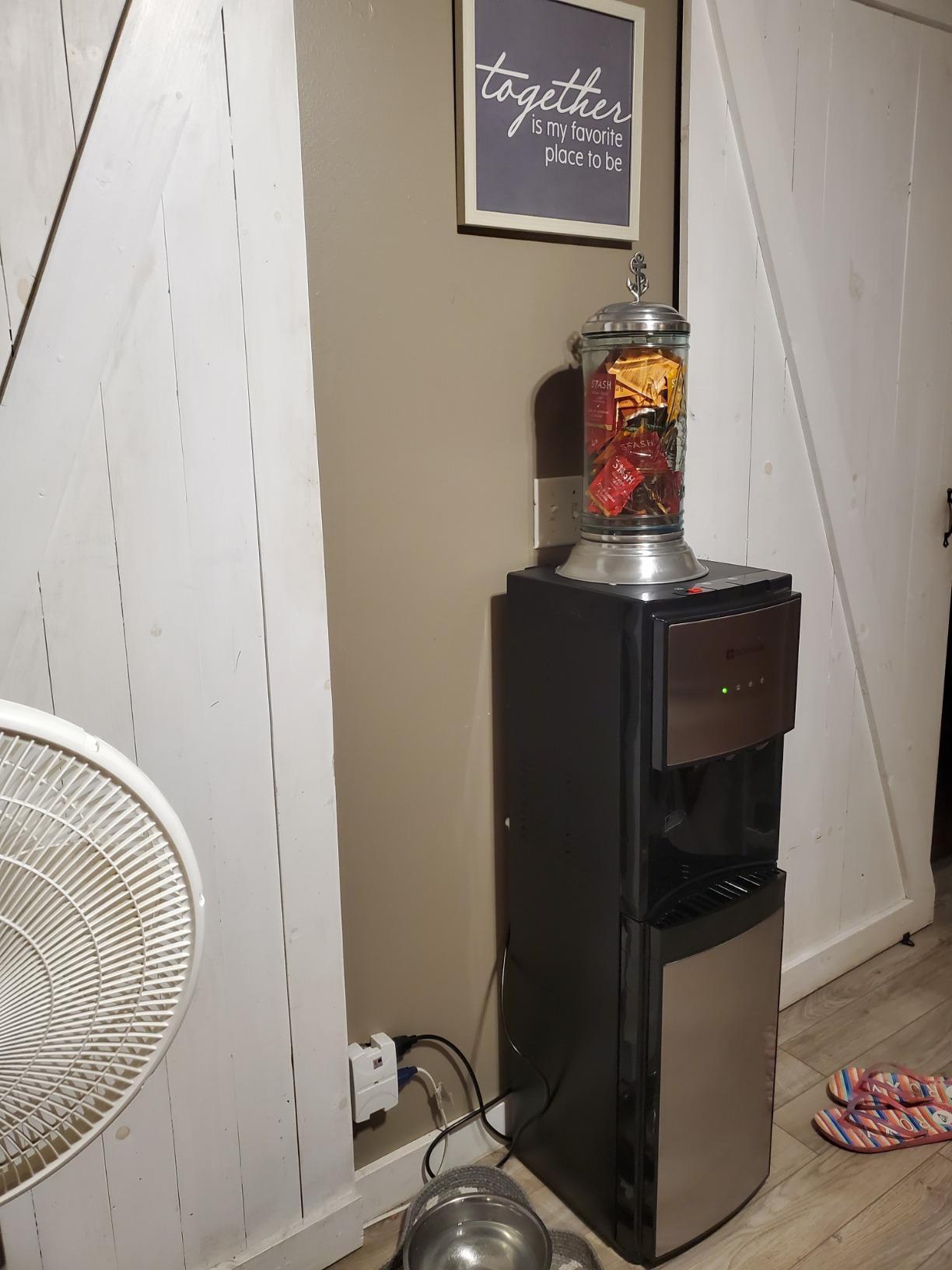 COSVALVE 5 Gal Bottom Loading Water Dispenser w/3 Temp Hot Cold &Room Water customer photo 1