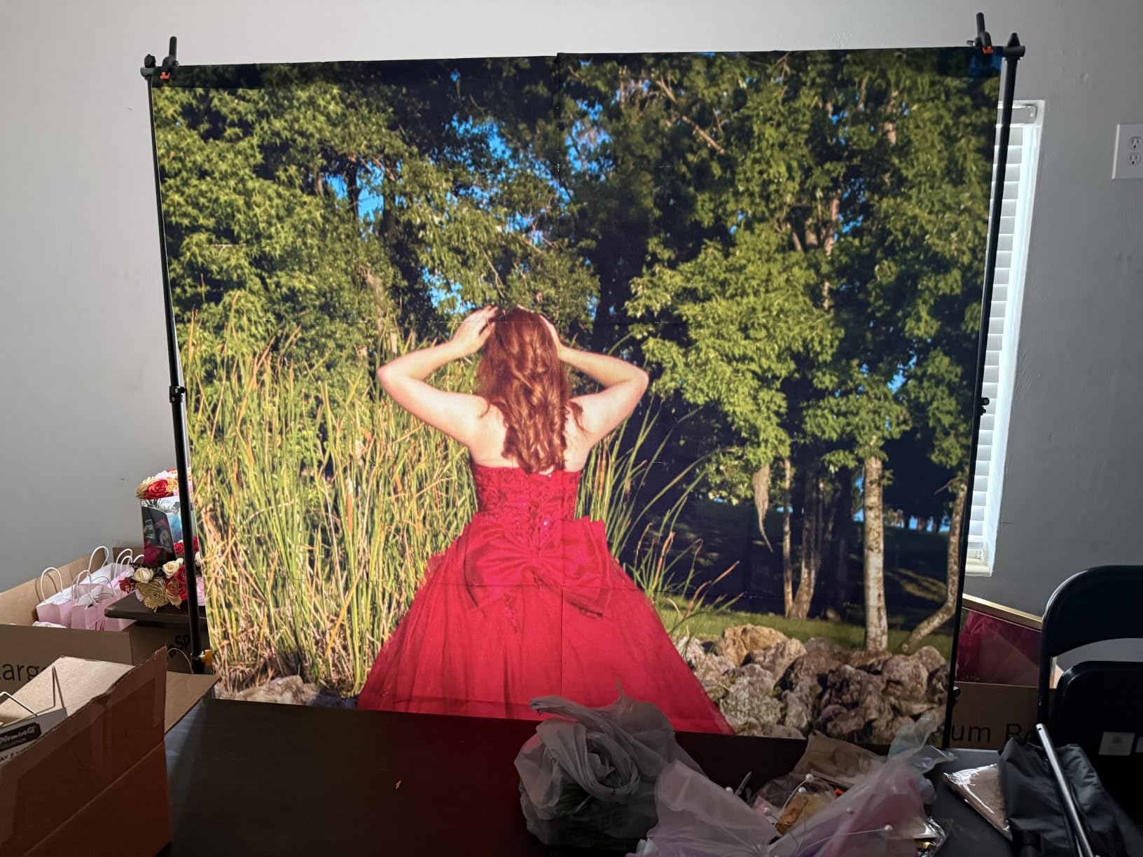 LINCO Lincostore Backdrop Stand Kit 10x6.5ft for Photography 4171 customer photo 1