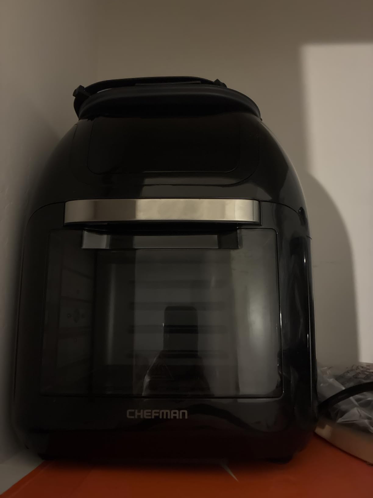 CHEFMAN Multifunctional Digital Air Fryer+ Rotisserie, Dehydrator, Convection Oven, 17 Touch Screen Presets Fry, Roast, Dehydrate, Bake, XL 10L Family Size, Auto Shutoff, Large Easy-View Window, Black customer photo 1