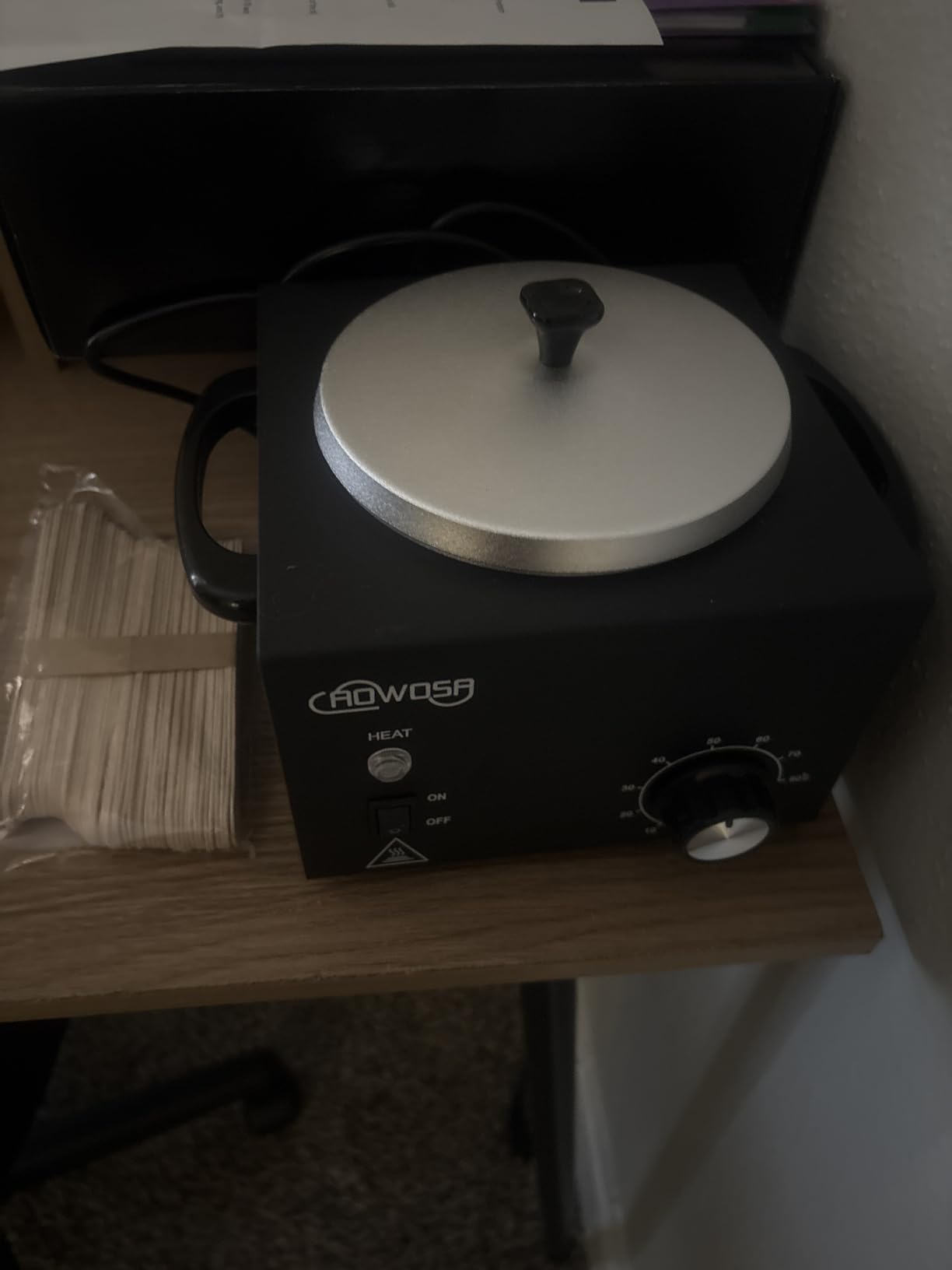 Double Wax Warmer Professional Waxing Pot Heater Machine for Hair Removal customer photo 1